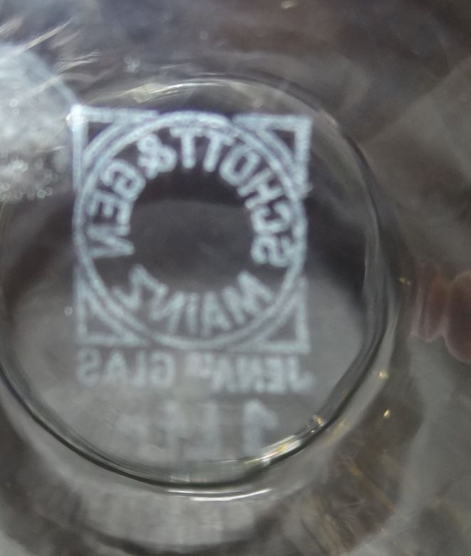 Teekanne Schott-Mainz, Jenaer Glas, H-13 cm, 1 Ltr. - Bild 4 aus 5