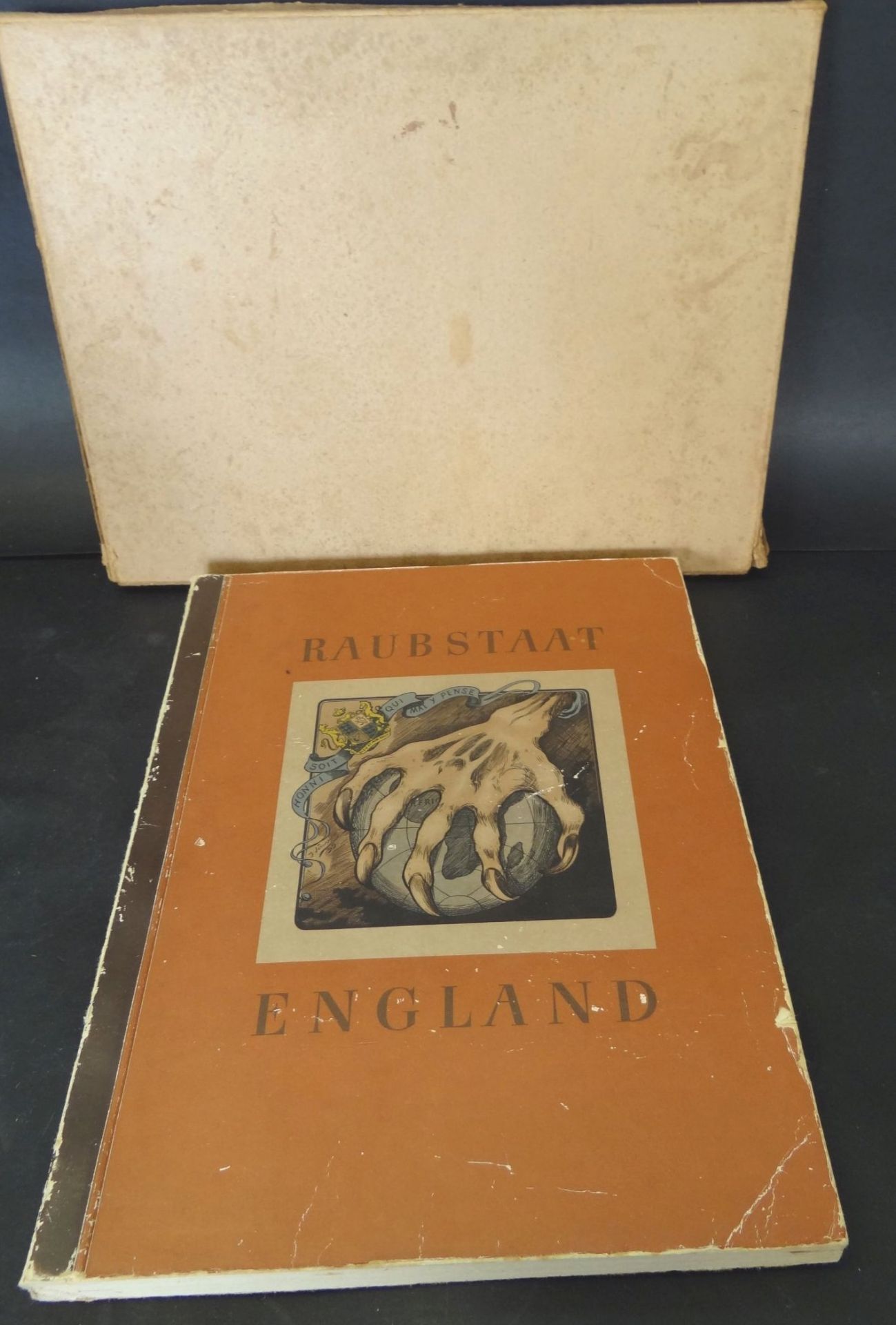 Propaganda-Sammelalbum "Raubstaat England" komplett