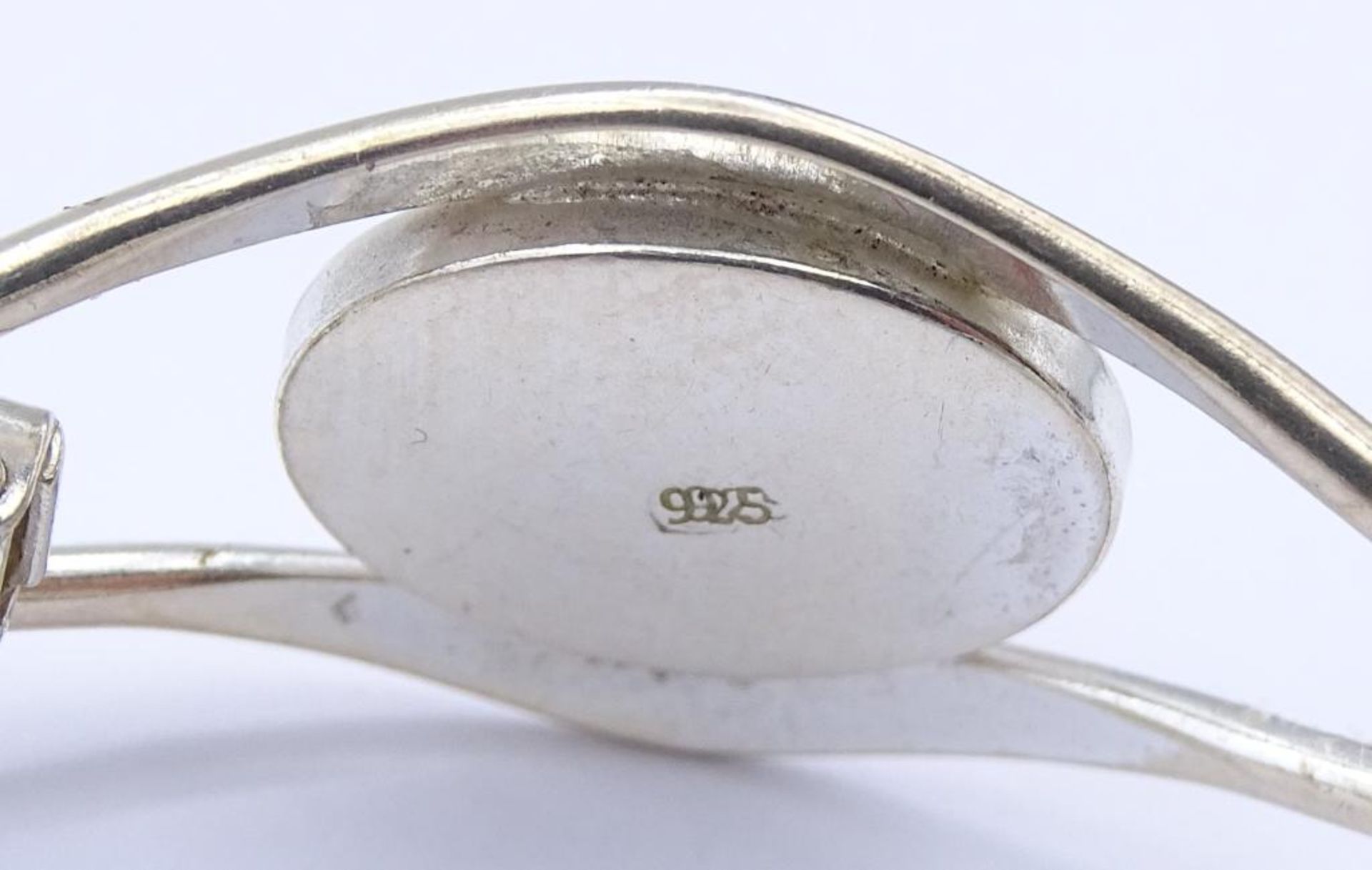 925er Silber Armband mit Rhodochrosit,L-19cm, 23,2gr. - Bild 3 aus 3
