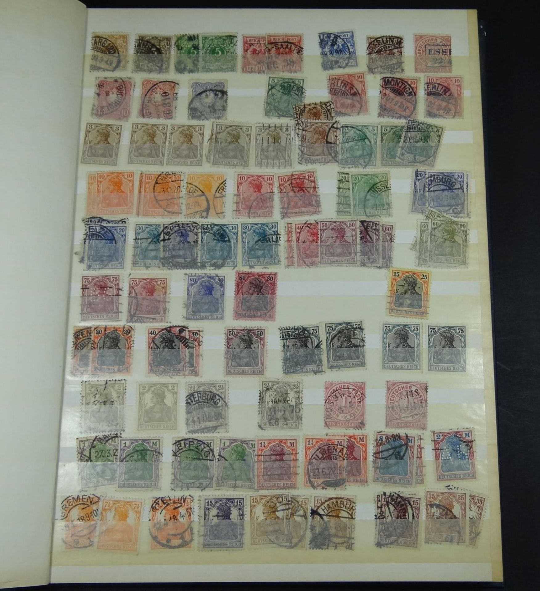6x div. Briefmarkenalben, gut gefüllt, auch Deutsches Reic - Bild 2 aus 10
