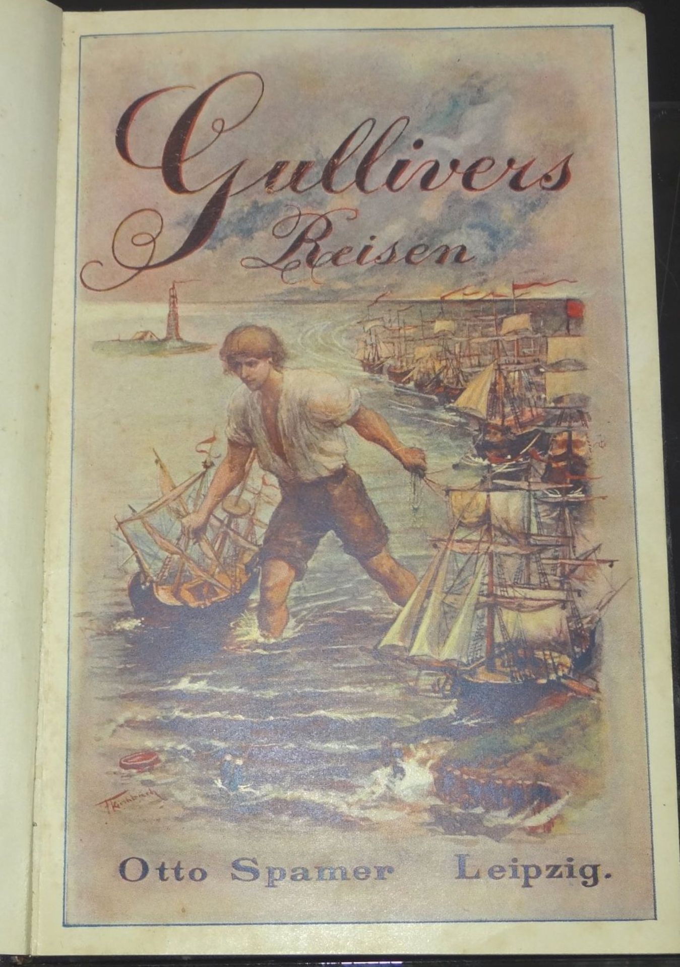 Gullivers Reisen in unbekannte Länder. Für die Jugend bearbeitet von Heinrich Weise. 1898, mit