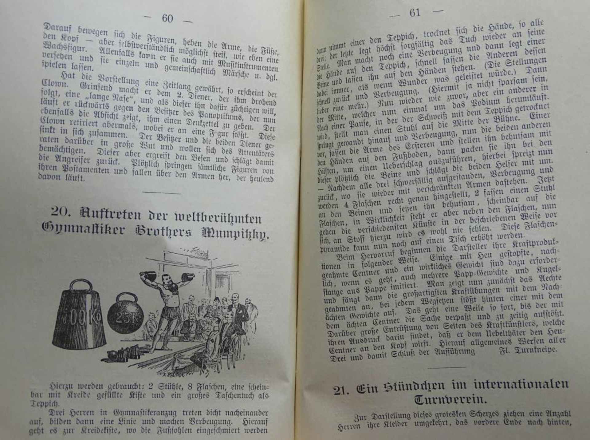 Schnurren-Ausführungs-und Gesellschaftsscherze für Fidele Kreise, Band I-III, Verlag G.Danner, - Bild 7 aus 9