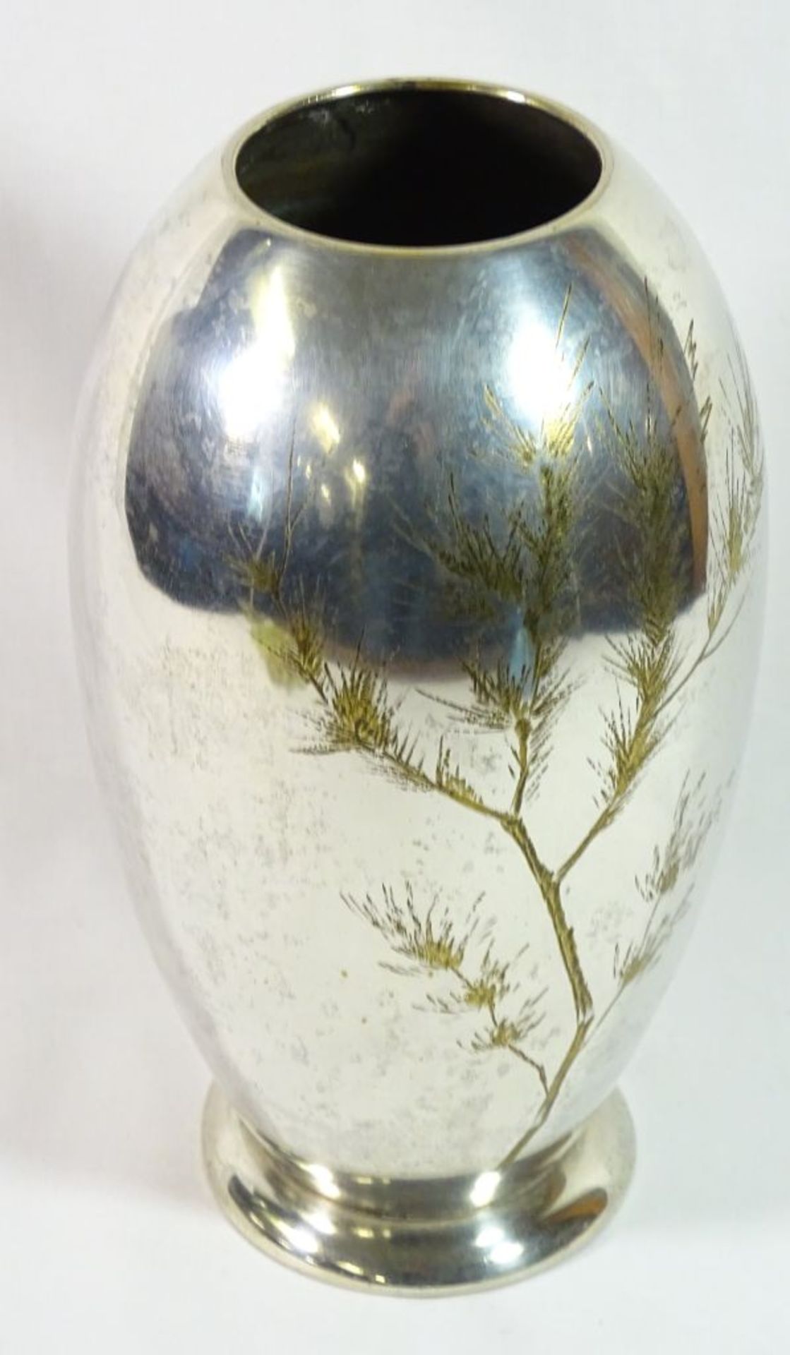 WMF Ikora Vase,versilbert, H-25,5cm