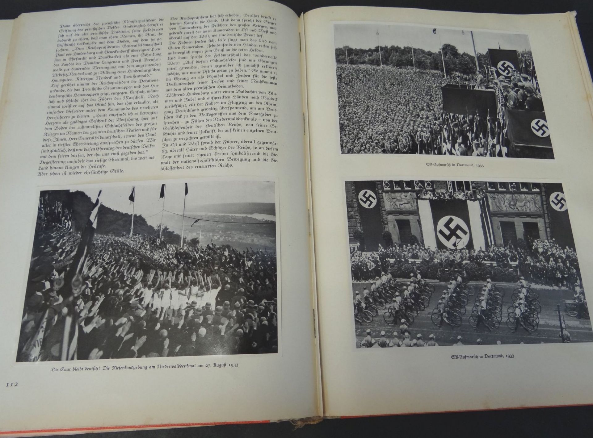Propaganda-Sammelalbum "Deutschland erwacht" komplett, 1933 - Bild 3 aus 5