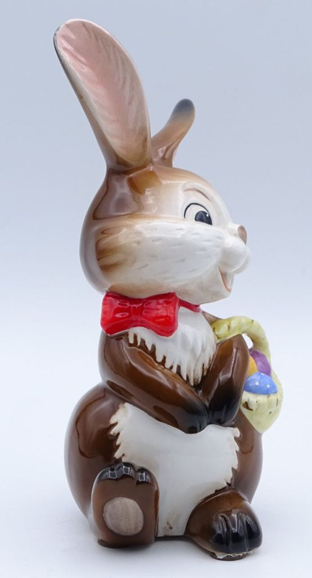 Hase mit Korb "Goebel",H-14cm - Bild 2 aus 4