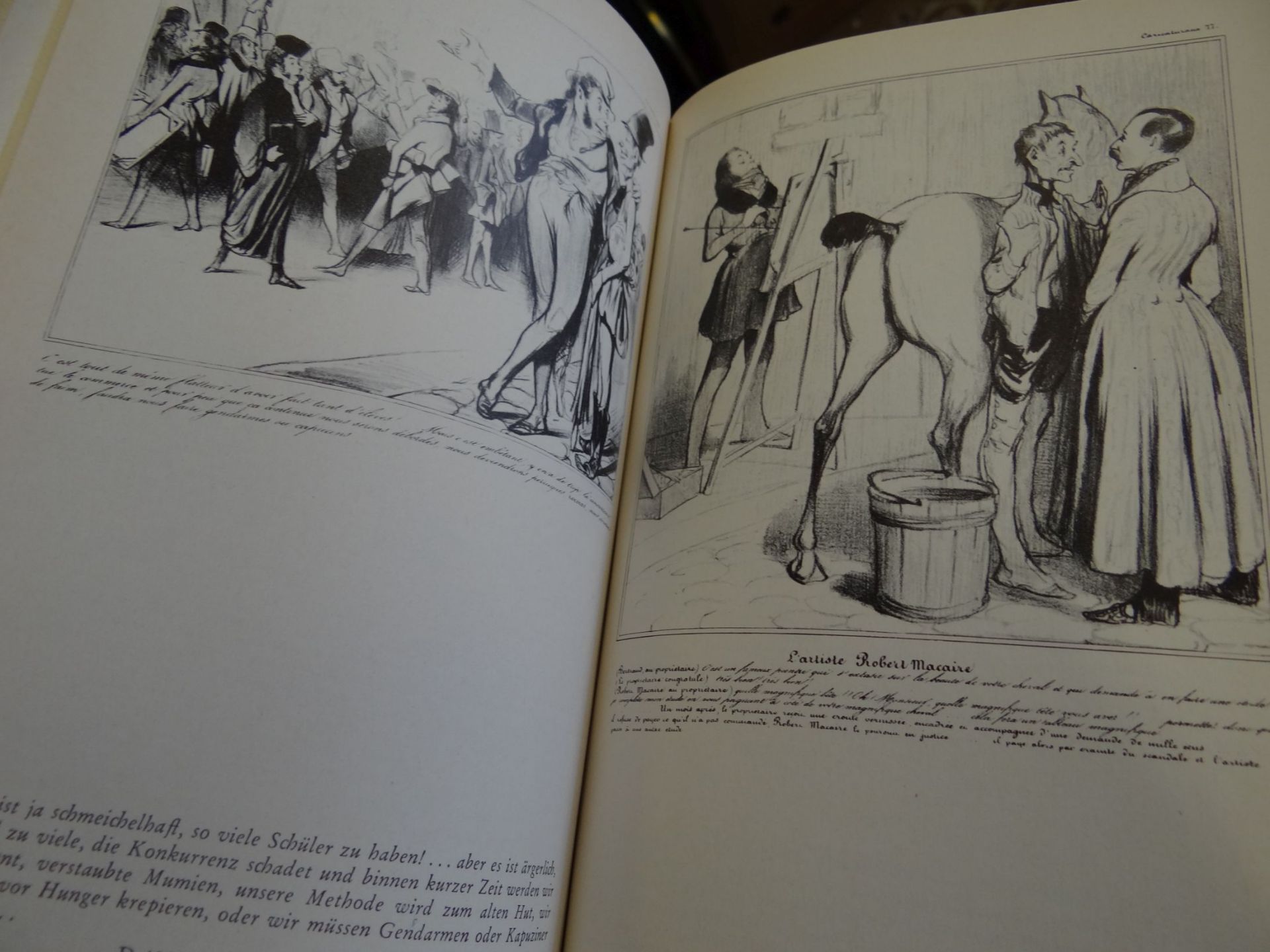 Honore Daumier-Das lithographische Werk" in 2 Bänden, reich illustriert, gut erhalte - Bild 6 aus 8