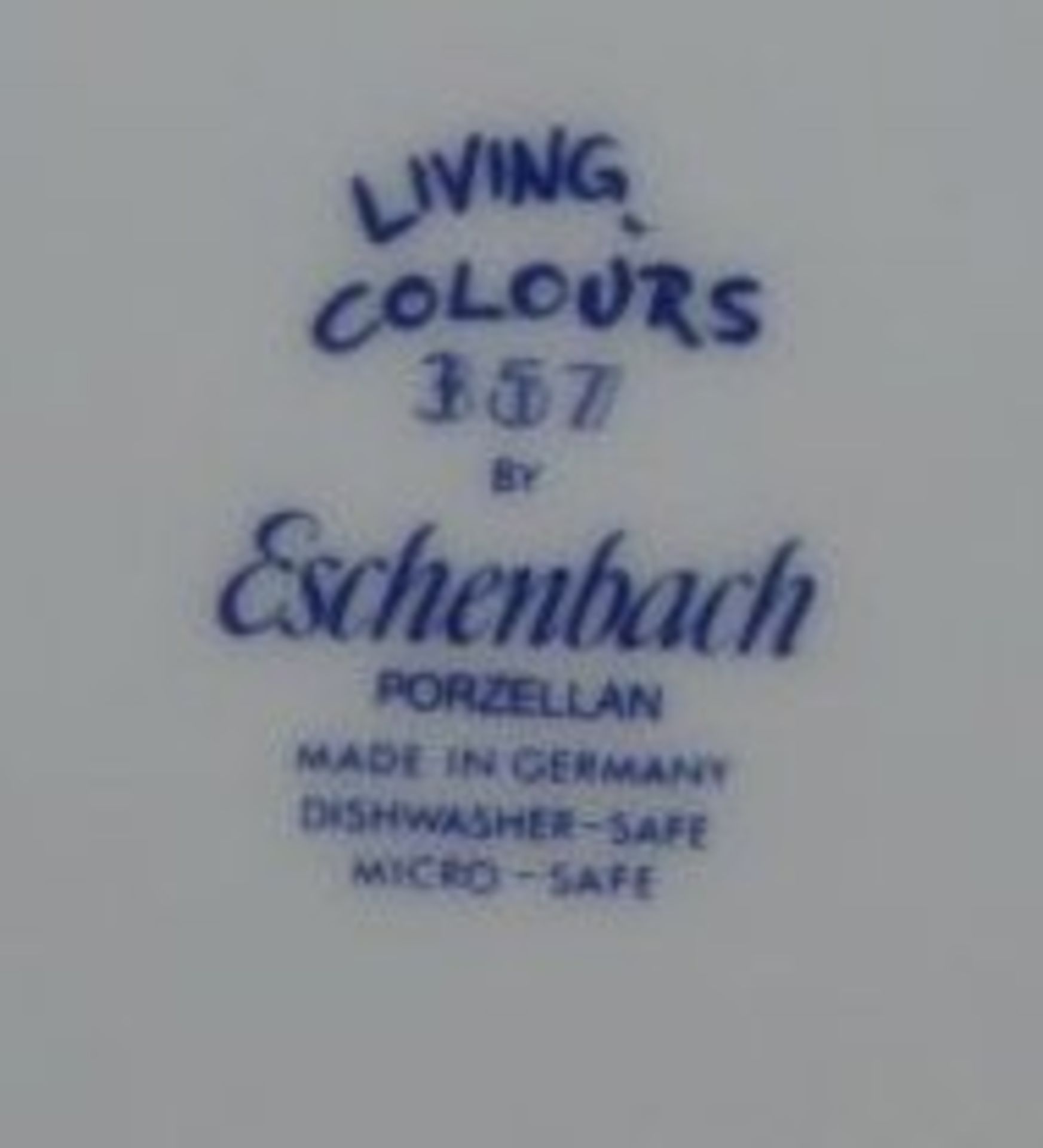4x Schalen, Eschenbach living colours, H-3cm D-18cm. - Image 2 of 2