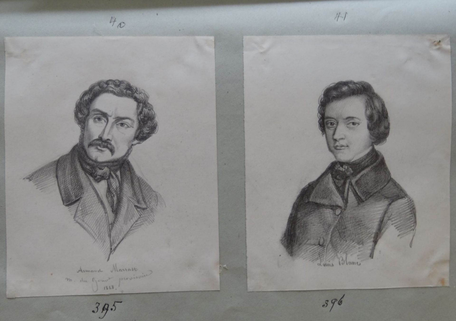 Pierre-Elie Bovet (1801-1875) 840 zeitgenössische Portraits (820 orig. Zeichnungen, 20 - Bild 6 aus 10