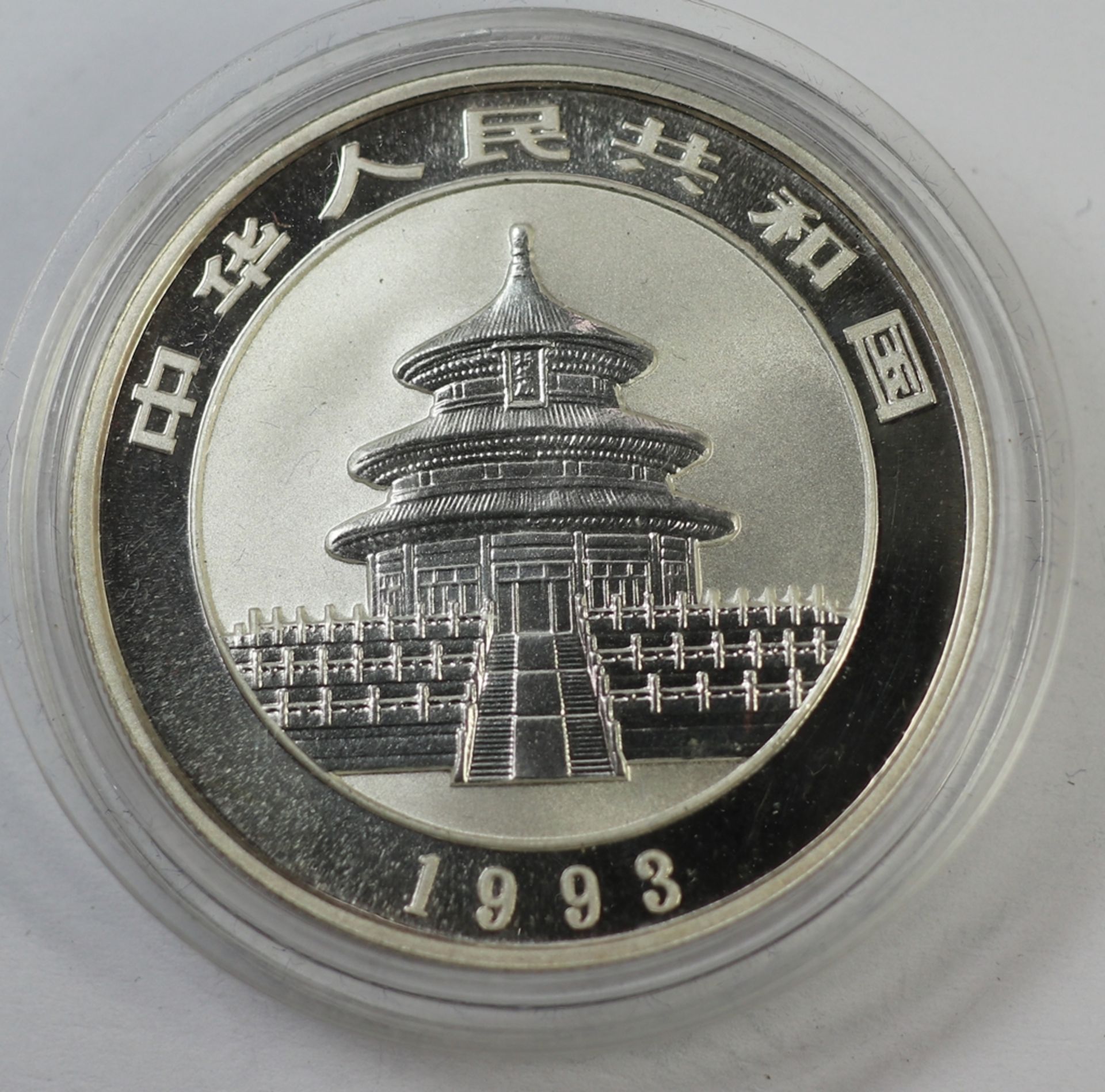 5 Yuan, China Panda in Kapsel 1/2oz, 1993 - Bild 2 aus 2