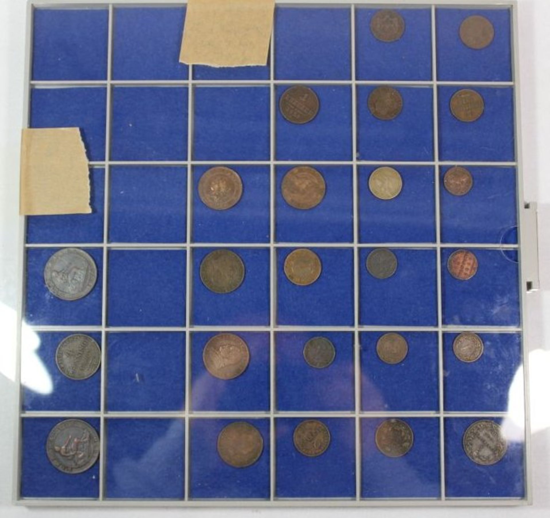 24x div. alte Kupfermünzen, ab 1851-193
