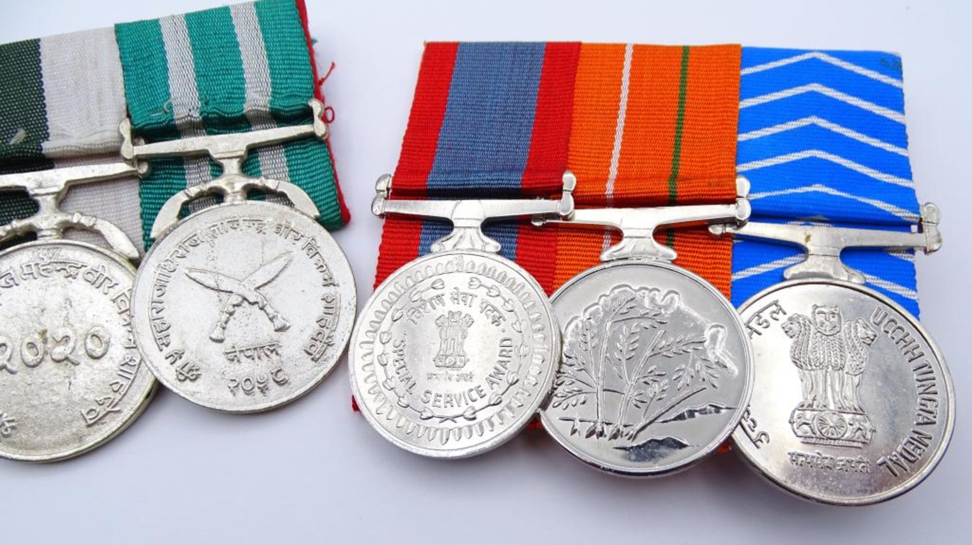 Konvolut Uno Medaillen Malaysia, Nepal, Thailand, Pakistan, Indien, Bangladesh - Bild 3 aus 4