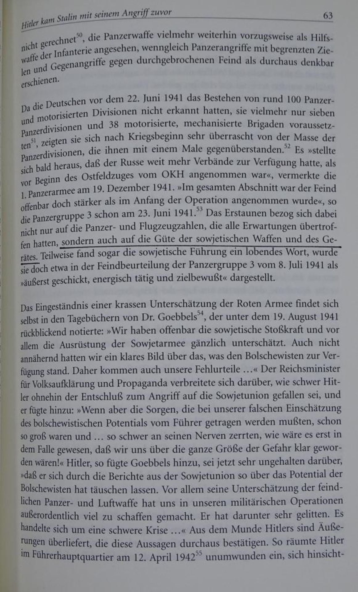 Stalins Vernichtungskrieg 1941-1945, Planung,Ausführung und Dokumentation"-Joachim Hoffman - Bild 6 aus 7