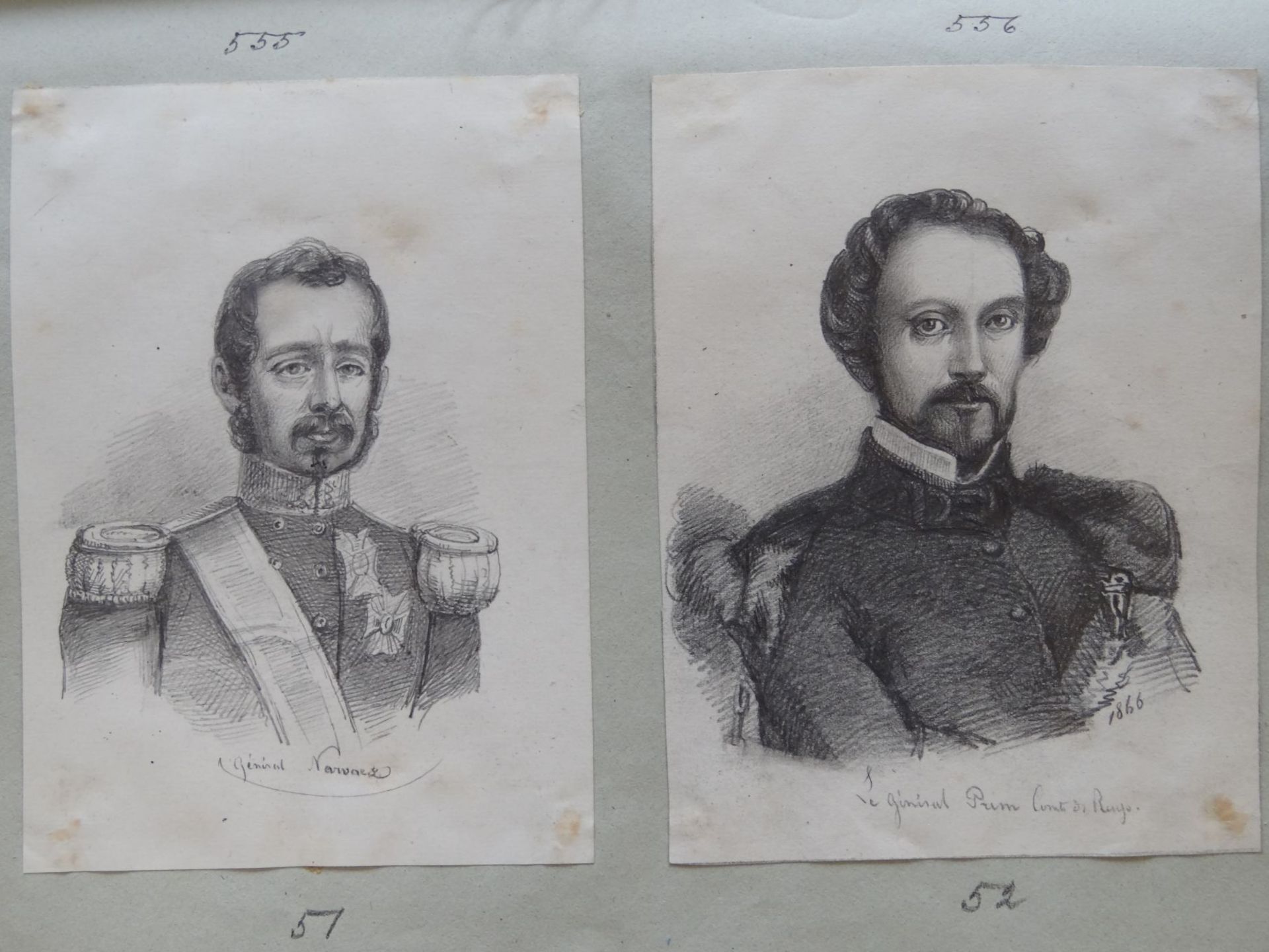 Pierre-Elie Bovet (1801-1875) 840 zeitgenössische Portraits (820 orig. Zeichnungen, 20 - Bild 8 aus 10