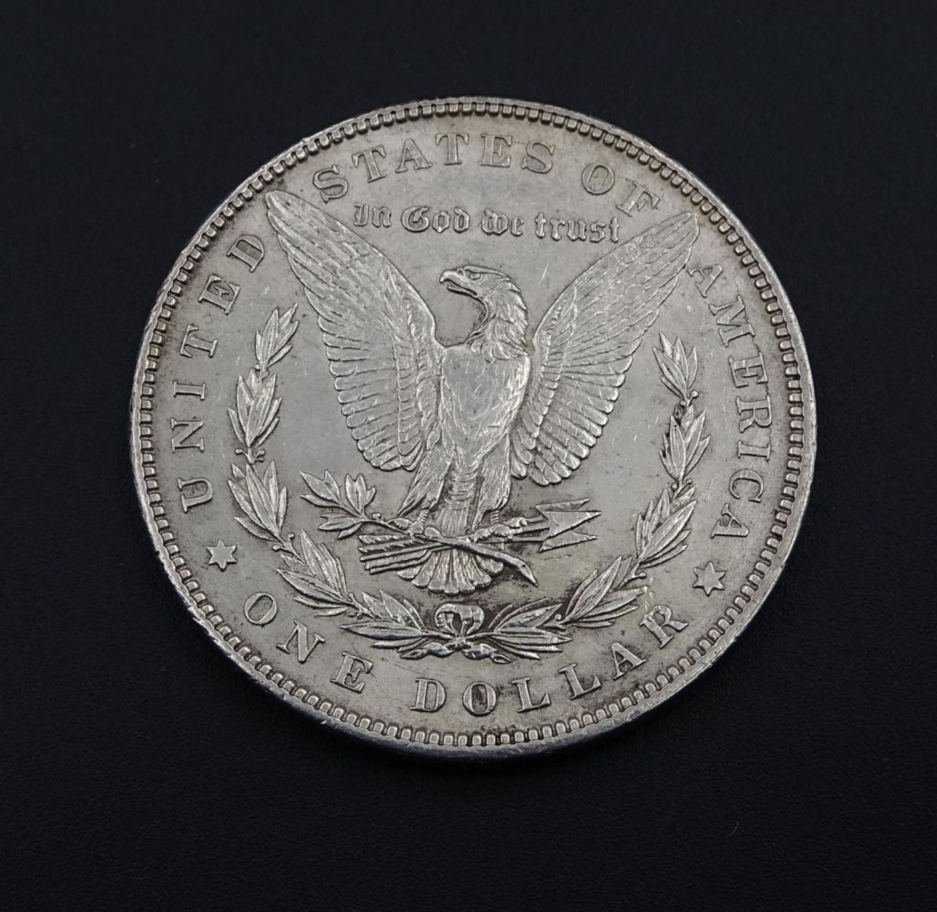 Morgan Dollar USA 1898 , Silber, 26,6gr., d- 37mm - Bild 2 aus 2