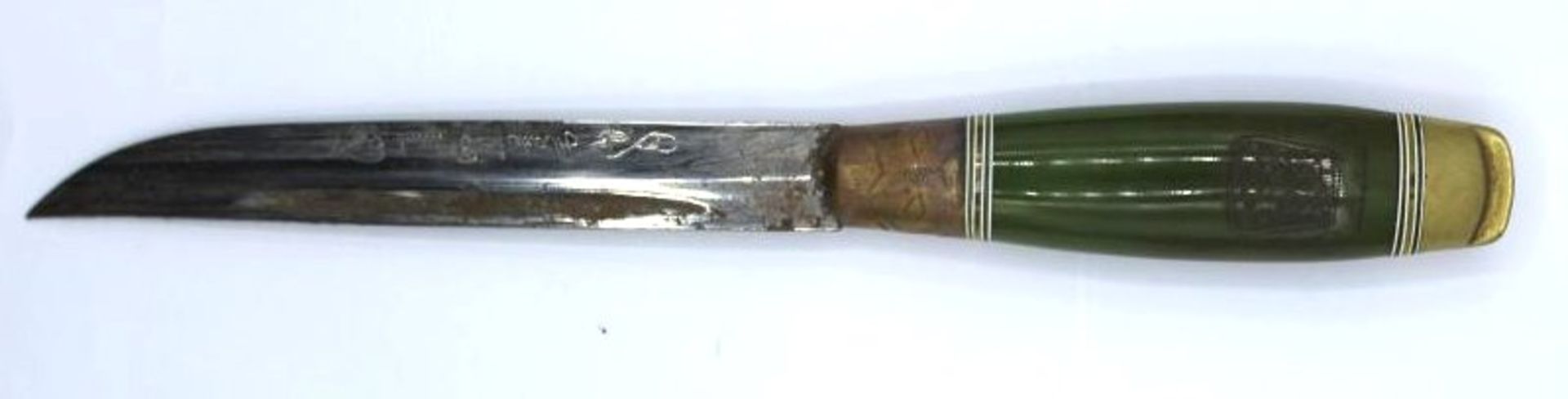 Messer in Lederscheide , Finnland, L-30cm. - Bild 4 aus 6