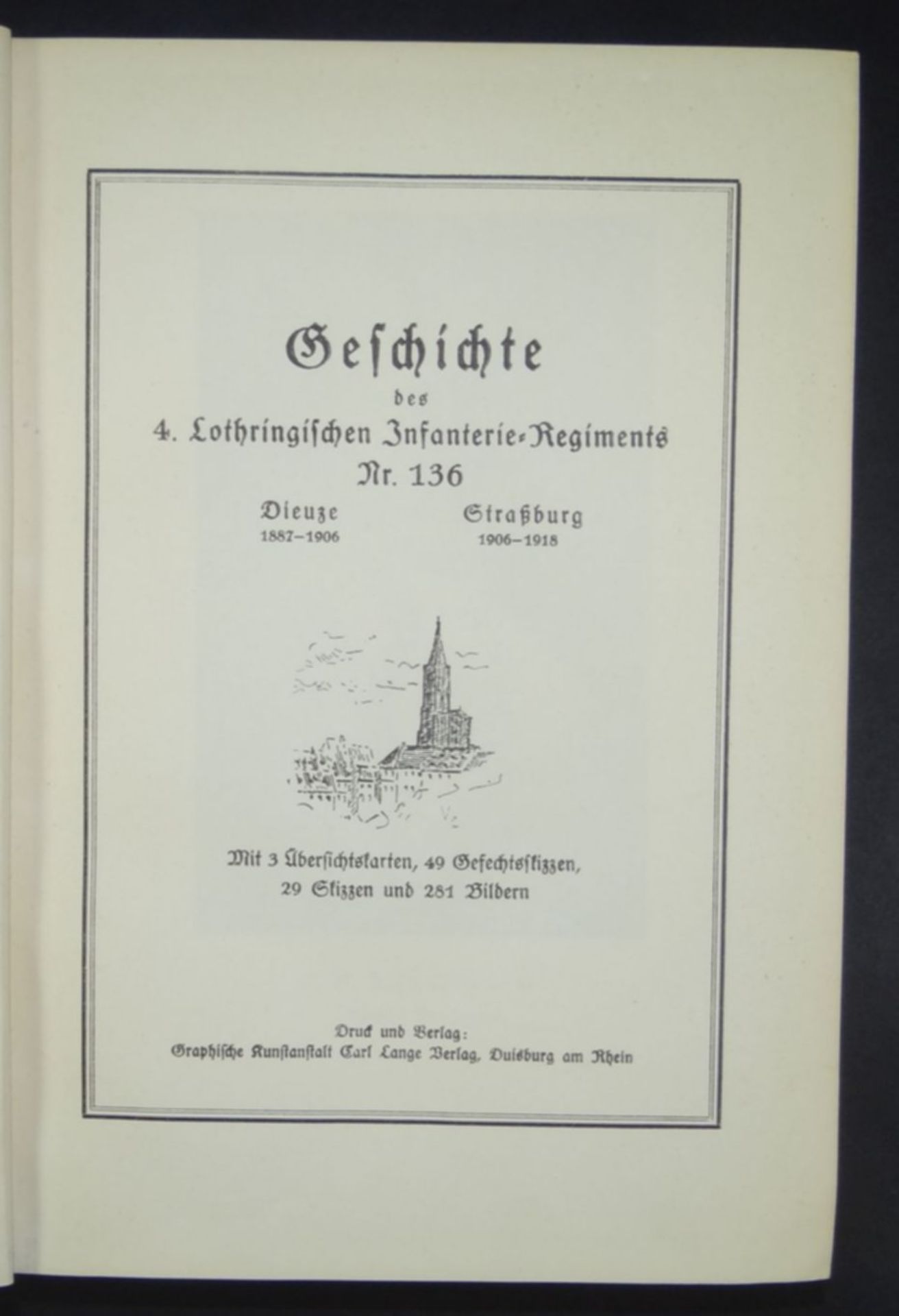 "Geschichte des 4.Lothrinigischen Infanterie-Regiments Nr. 136", ca. 1930.viele Fotos- - -22.61 %