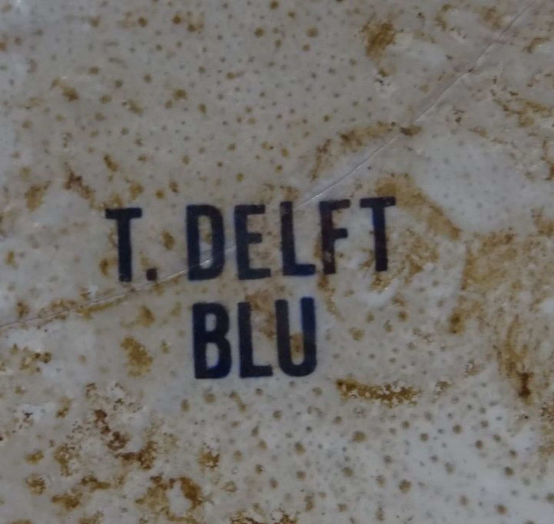 Deckelvase, Delft blu, Baluamlerei, H-40 cm- - -22.61 % buyer's premium on the hammer priceVAT - Bild 7 aus 7