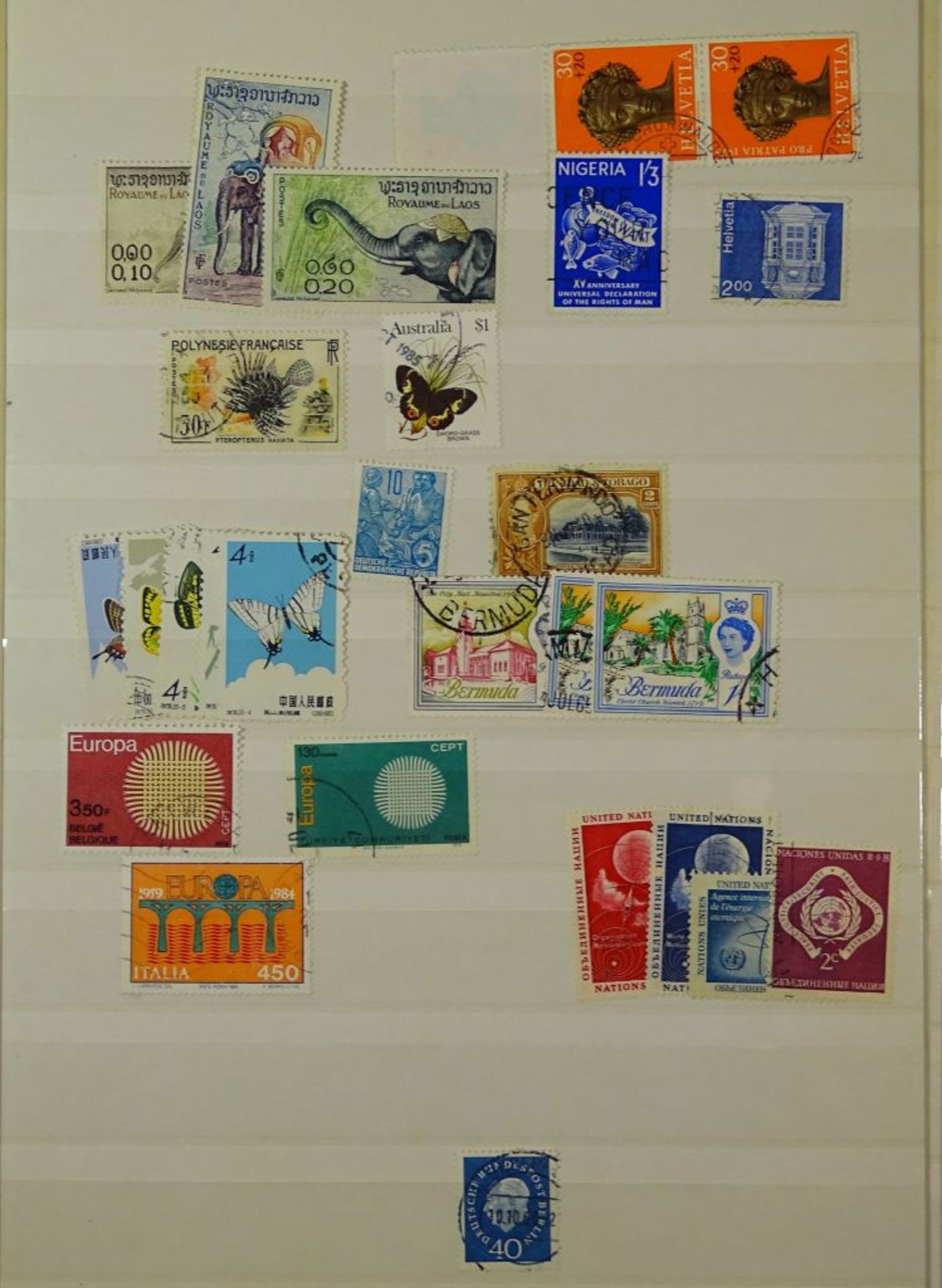 Konvolut Briefmarken Alben aus aller Welt, 10 Stüc- - -22.61 % buyer's premium on the hammer - Bild 5 aus 10