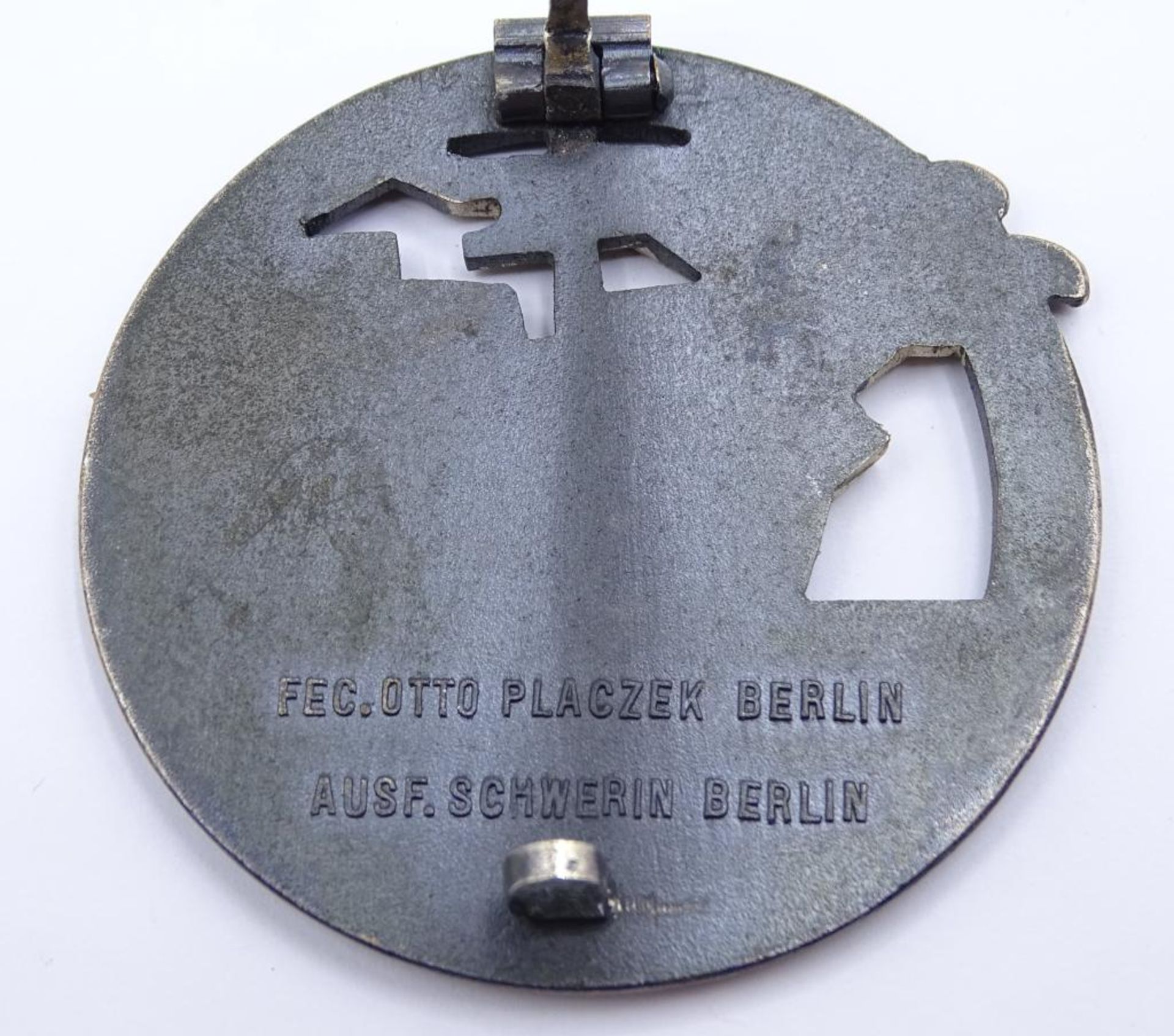 Blockadebrecher-Abzeichen 1941-1945, Buntmetallausf.,im Verleihungsetui Hersteller: Fec. Otto - Bild 4 aus 5