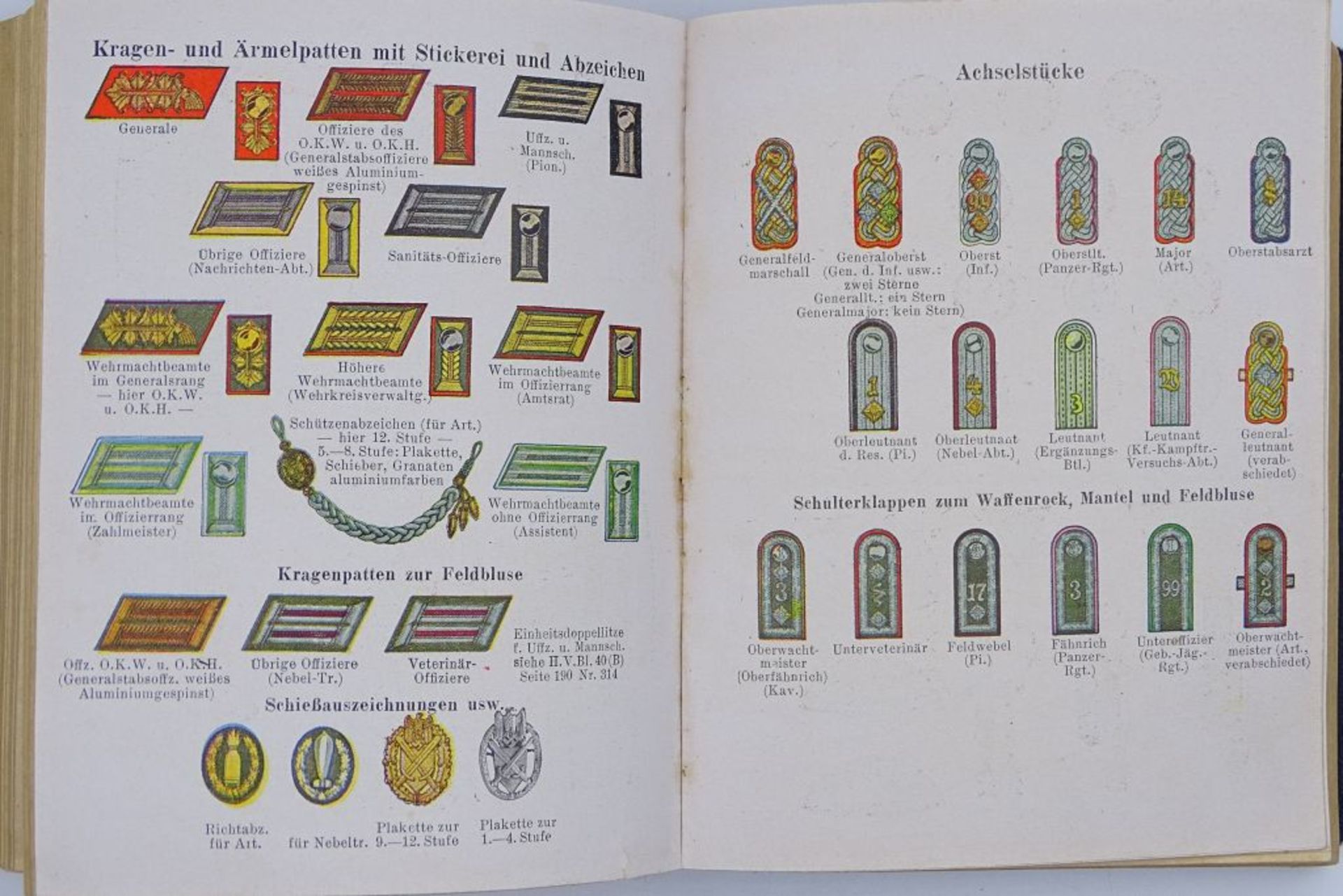 Taschenkalender für die Offiziere des Heeres (Früher Fircks),blaue Ausgabe,61. Jahrgang, 19- - -22. - Image 8 of 9