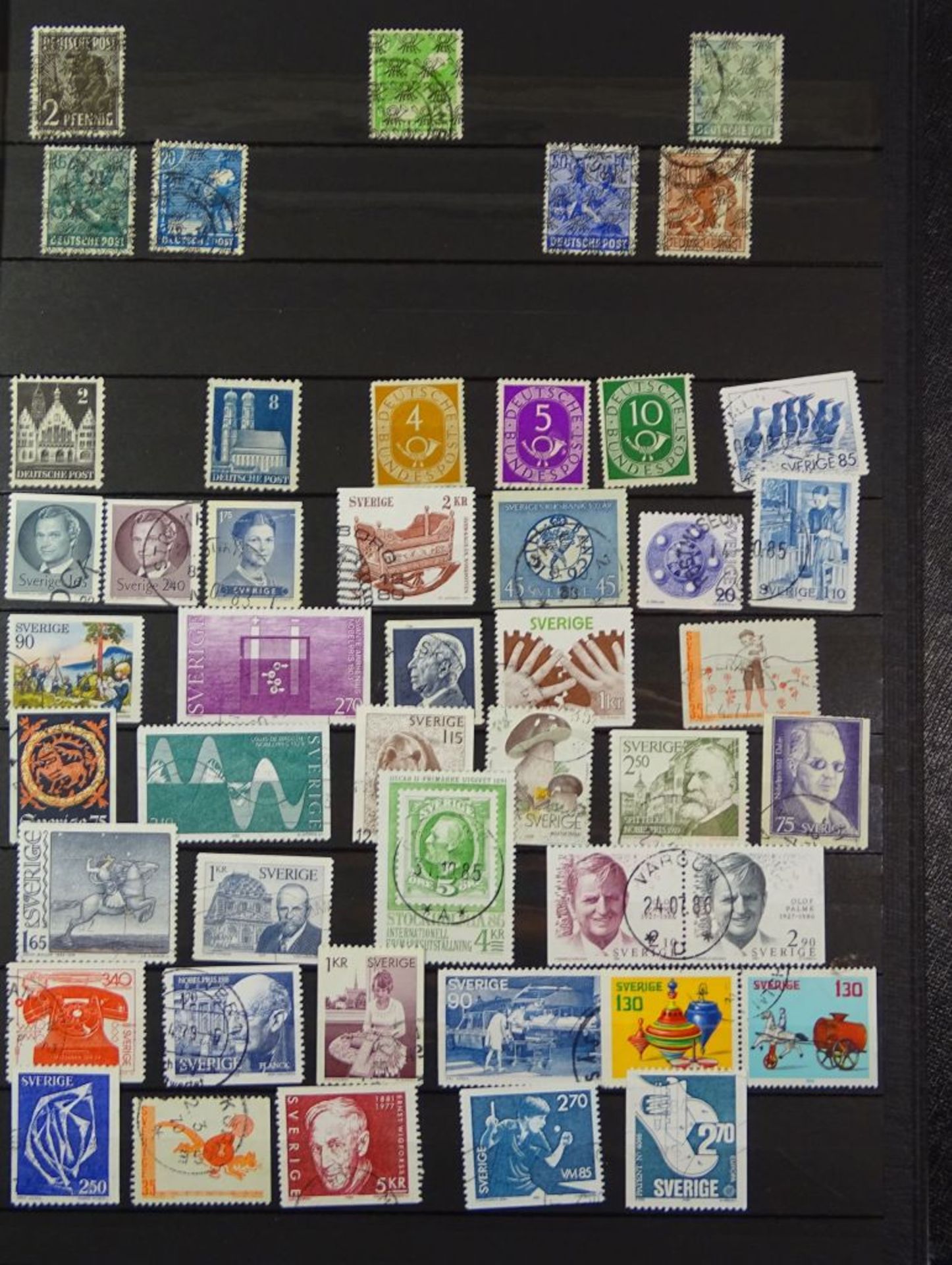 Konvolut Briefmarken Alben aus aller Welt, 10 Stüc- - -22.61 % buyer's premium on the hammer - Bild 7 aus 10
