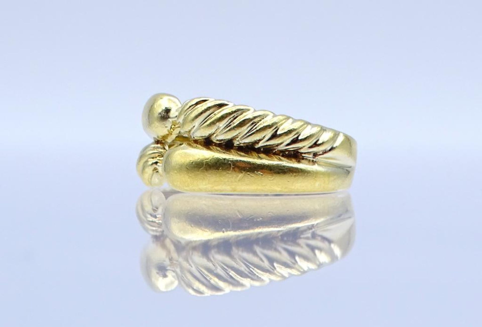 Sterling Silber Ring 925/000 vergoldet,4,9gr., RG 54- - -22.61 % buyer's premium on the hammer - Bild 3 aus 3