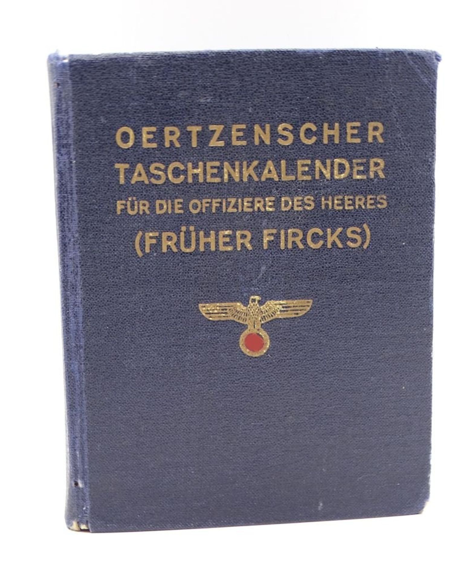 Taschenkalender für die Offiziere des Heeres (Früher Fircks),blaue Ausgabe,61. Jahrgang, 19- - -22.