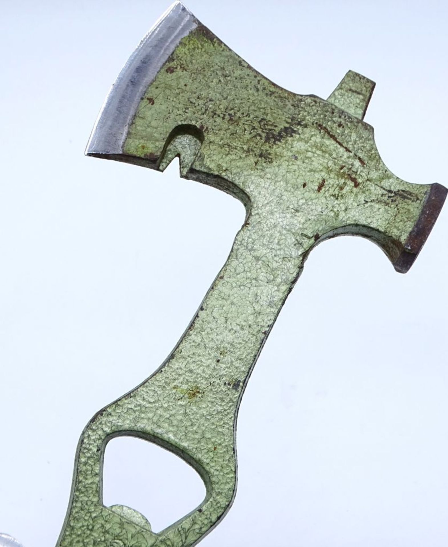 Altes Beil mit Horngriff,ca.L- 25,5cm- - -22.61 % buyer's premium on the hammer priceVAT margin - Bild 5 aus 5