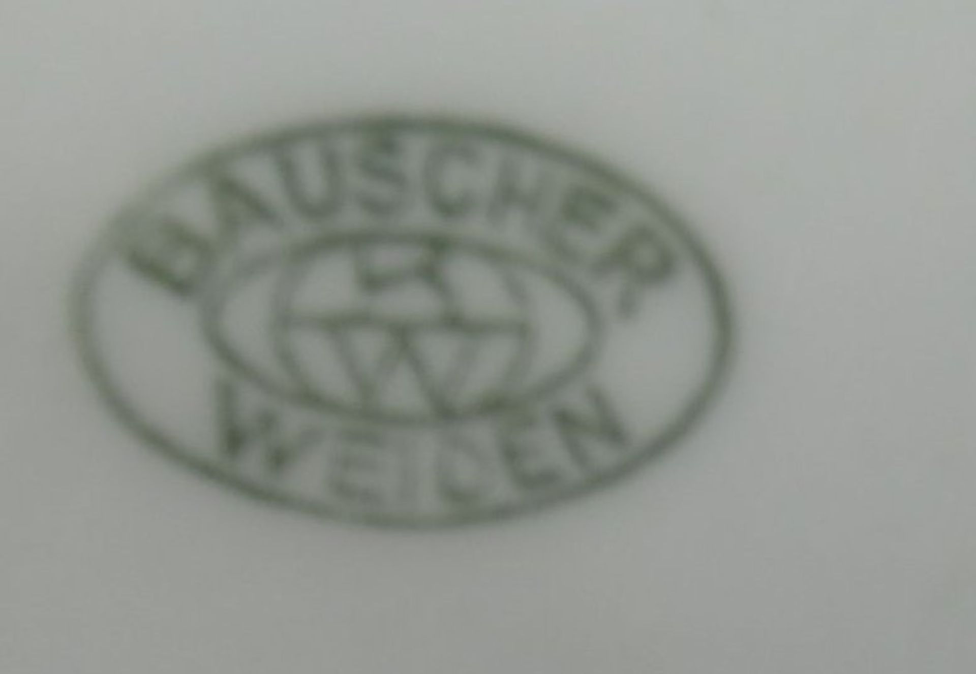 Nachttopf "Bauscher-Weiden" mit Norddeutschen Lloyd Fahne, Alters-u. Gebrauchsspuren, H-14 cm, D- - Bild 3 aus 5