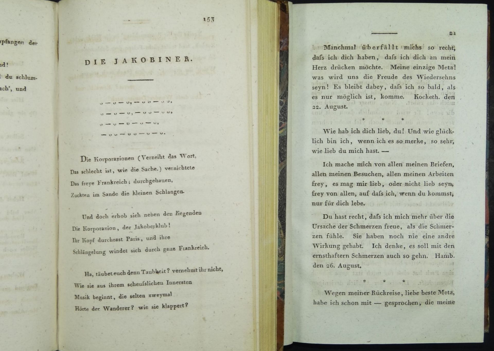 "Klopstocks Werke" von 1797 an, 12 Bände, Alters-u. Gebrauchsspure- - -22.61 % buyer's premium on - Bild 6 aus 7