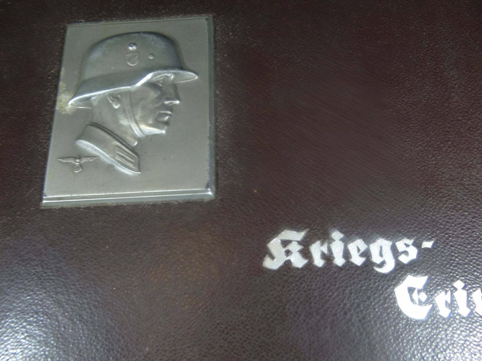 Fotoalbum "Kriegserinnerungen" leer- - -22.61 % buyer's premium on the hammer priceVAT margin - Bild 2 aus 4