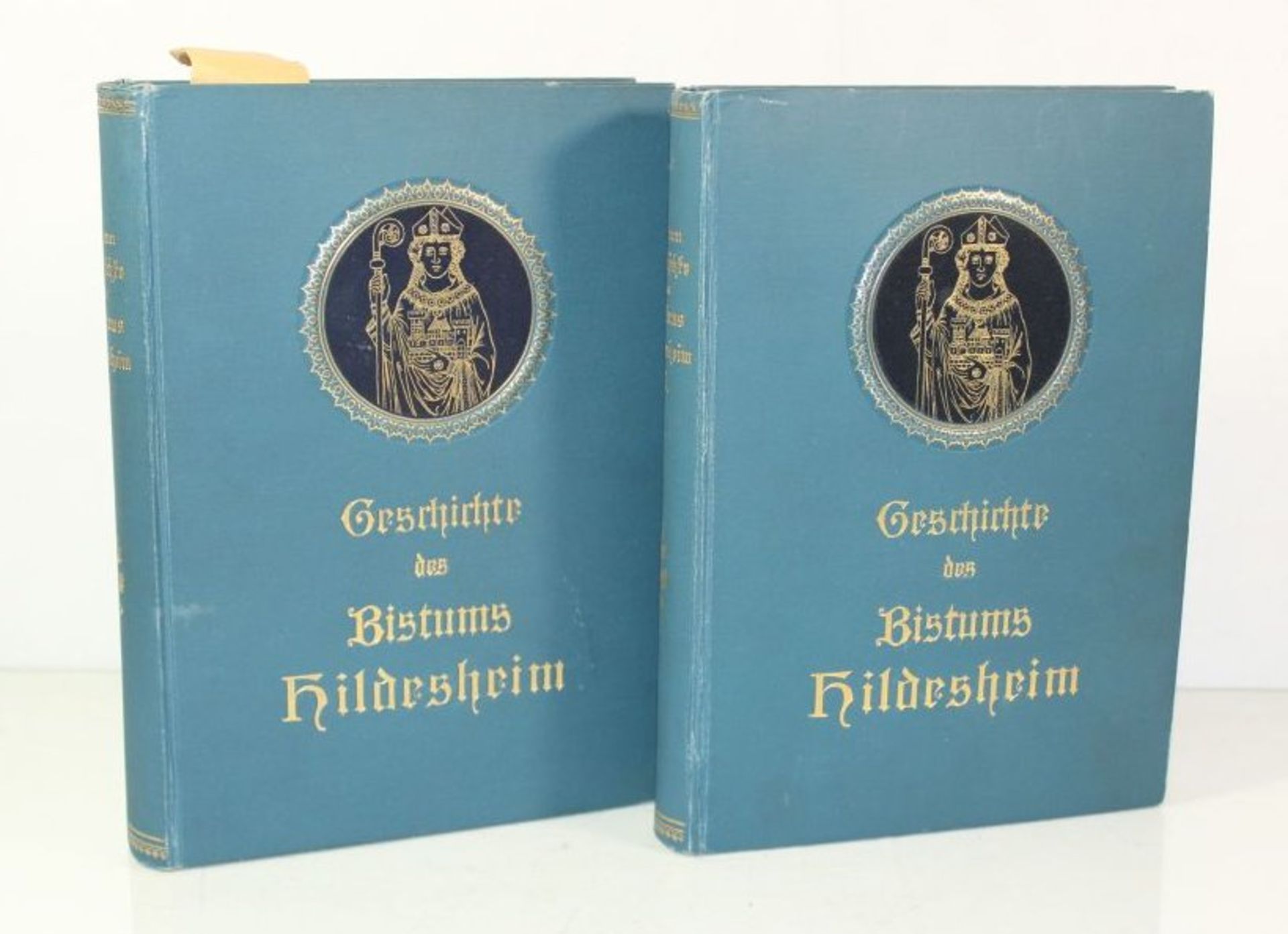 Bertram, Adolf, Geschichte des Bisthums Hildesheim, 1. u. 2. Band, 1899/1916, sehr guter Zustand.- -