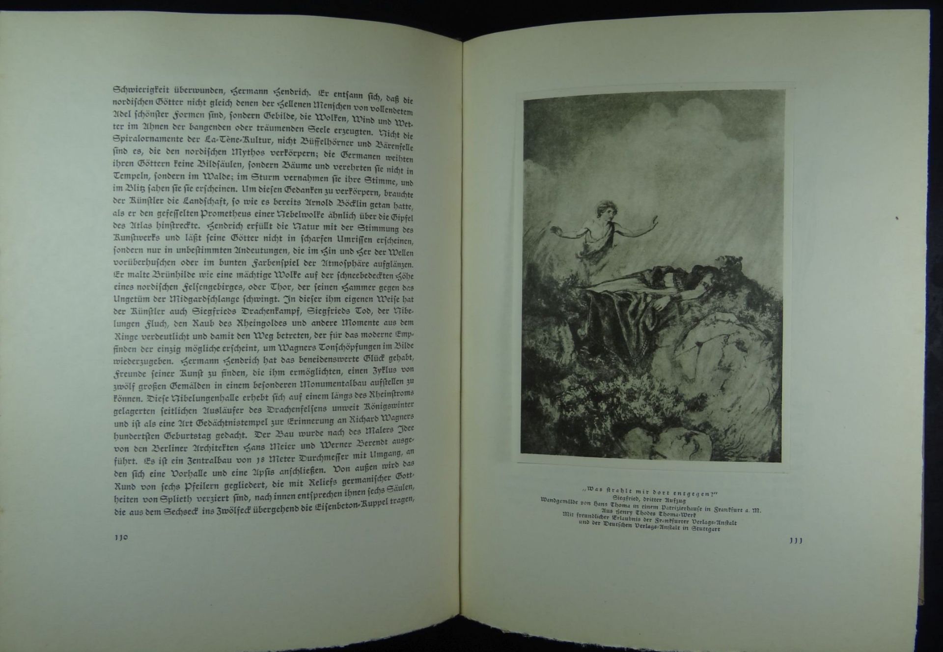 Das Nibelungen Lied - Richard Wagner Gedächtnisausgabe, 1940, für Elly Kellner, gut erhalten, mit - Bild 5 aus 9