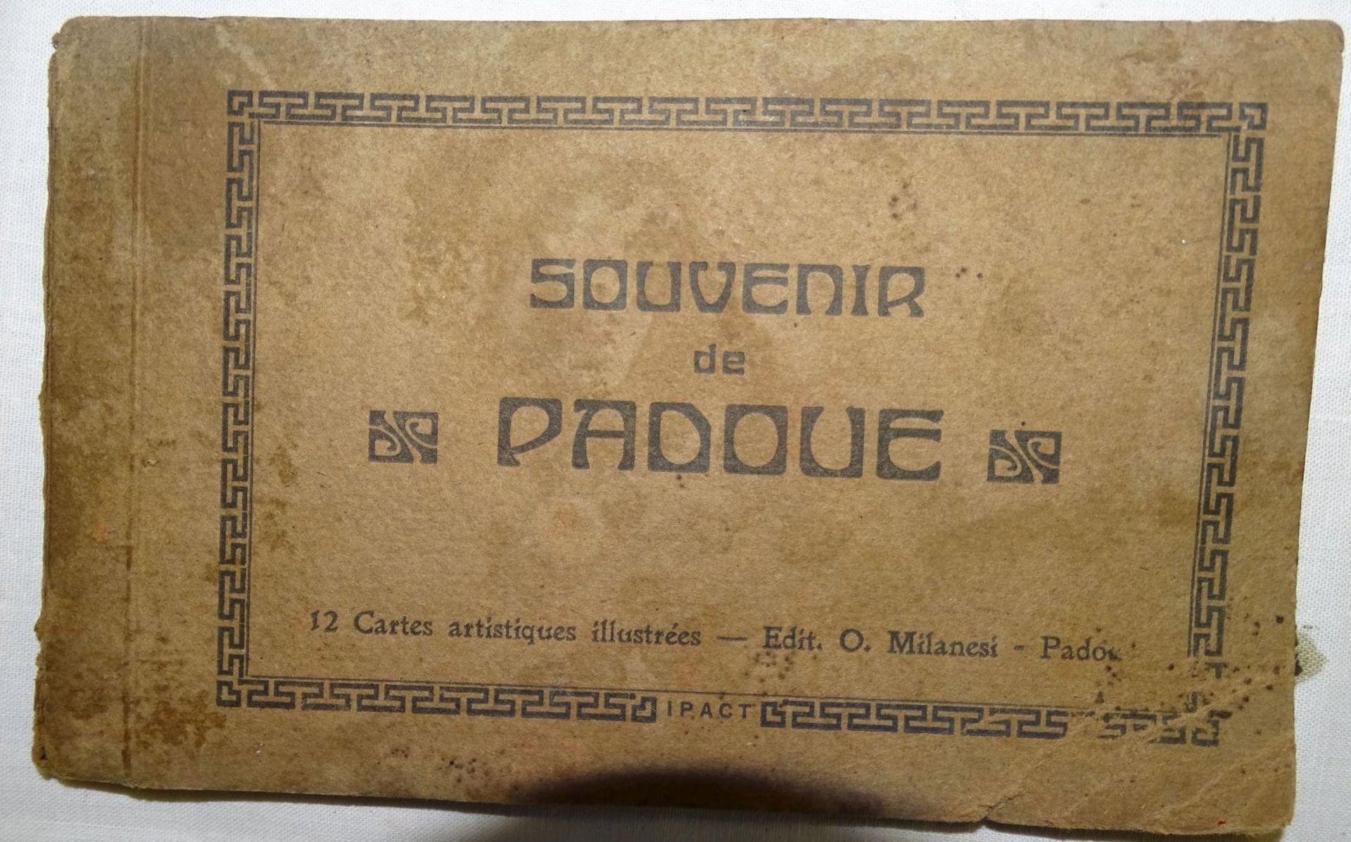 3x Postkarten Heftchen, 1x Rimini, 1x Gardasee, 1xPadua, alle um 1920, ca. 35 Postkarten, nicht - Bild 9 aus 10