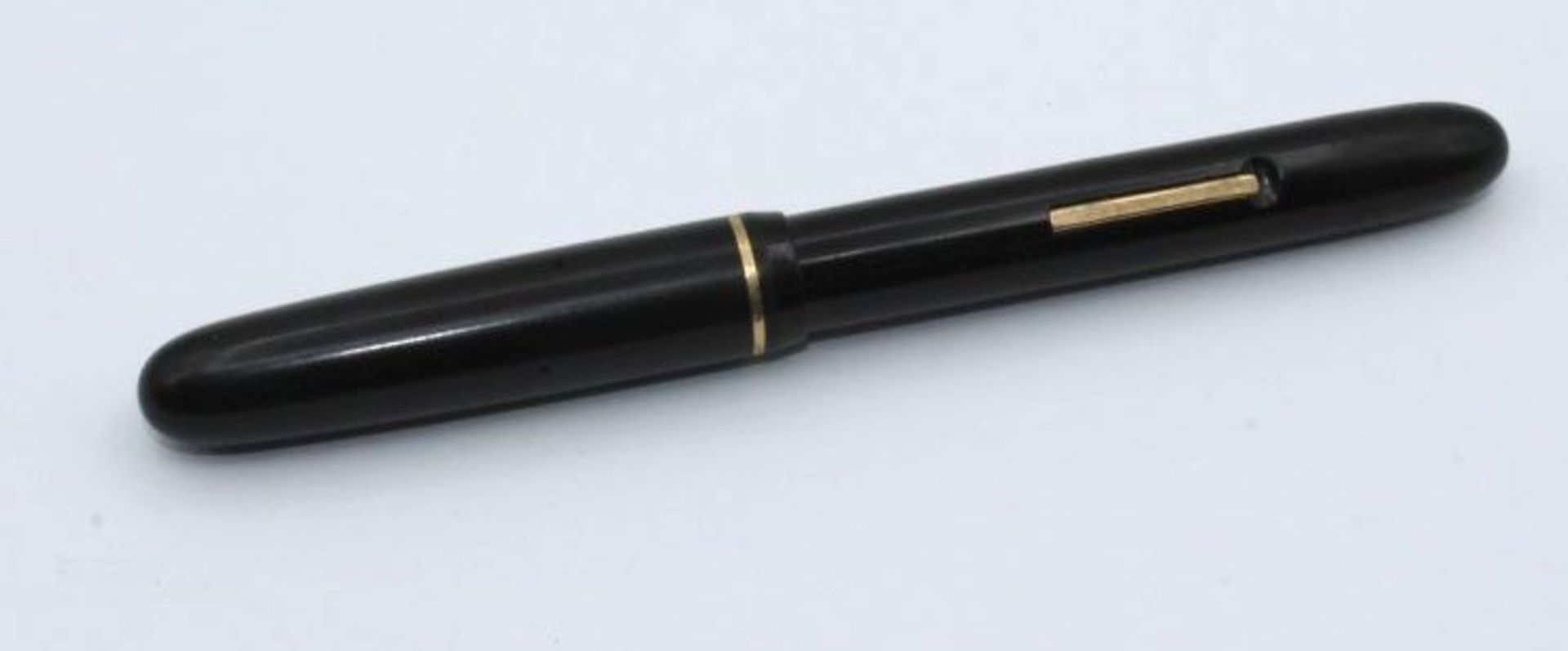 Vintage-Füller, Dunhill Namiki, Fabrique au Japon, 18ct Goldfeder, Kappenclip fehlt.- - -22.61 %