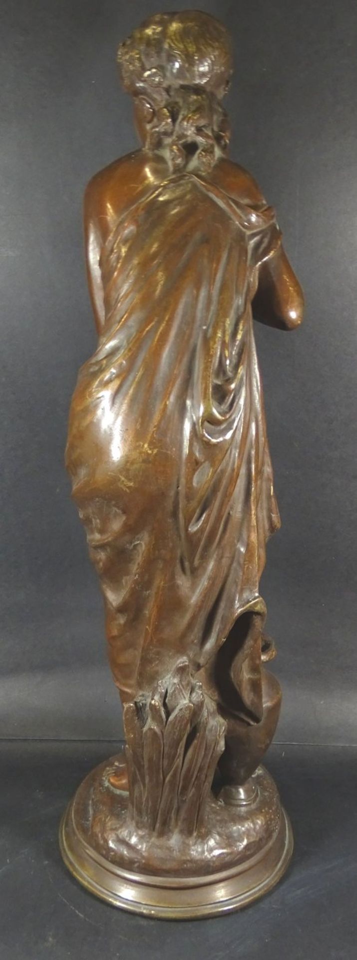 Ch. JANSON (XX) "Mädchen im Bade" Bronze, H-58 c- - -22.61 % buyer's premium on the hammer - Bild 5 aus 8