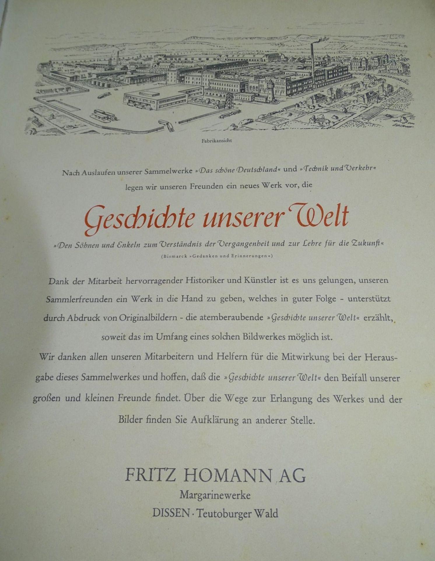 Sammelabum "Geschichte unserer Welt" von Homann, komplett und gut erhalten- - -22.61 % buyer's - Bild 2 aus 6