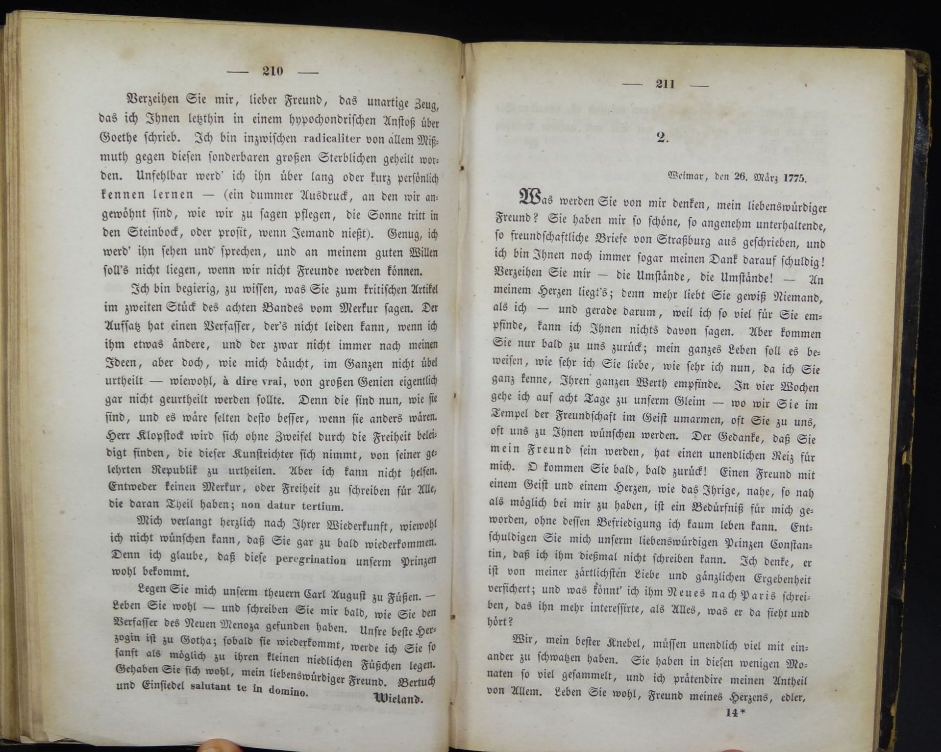 K. L. von Knebel's literarischer Nachlaß und Briefwechsel., 1840, 2.Band, Karl Ludwig von Knebel war - Bild 6 aus 8