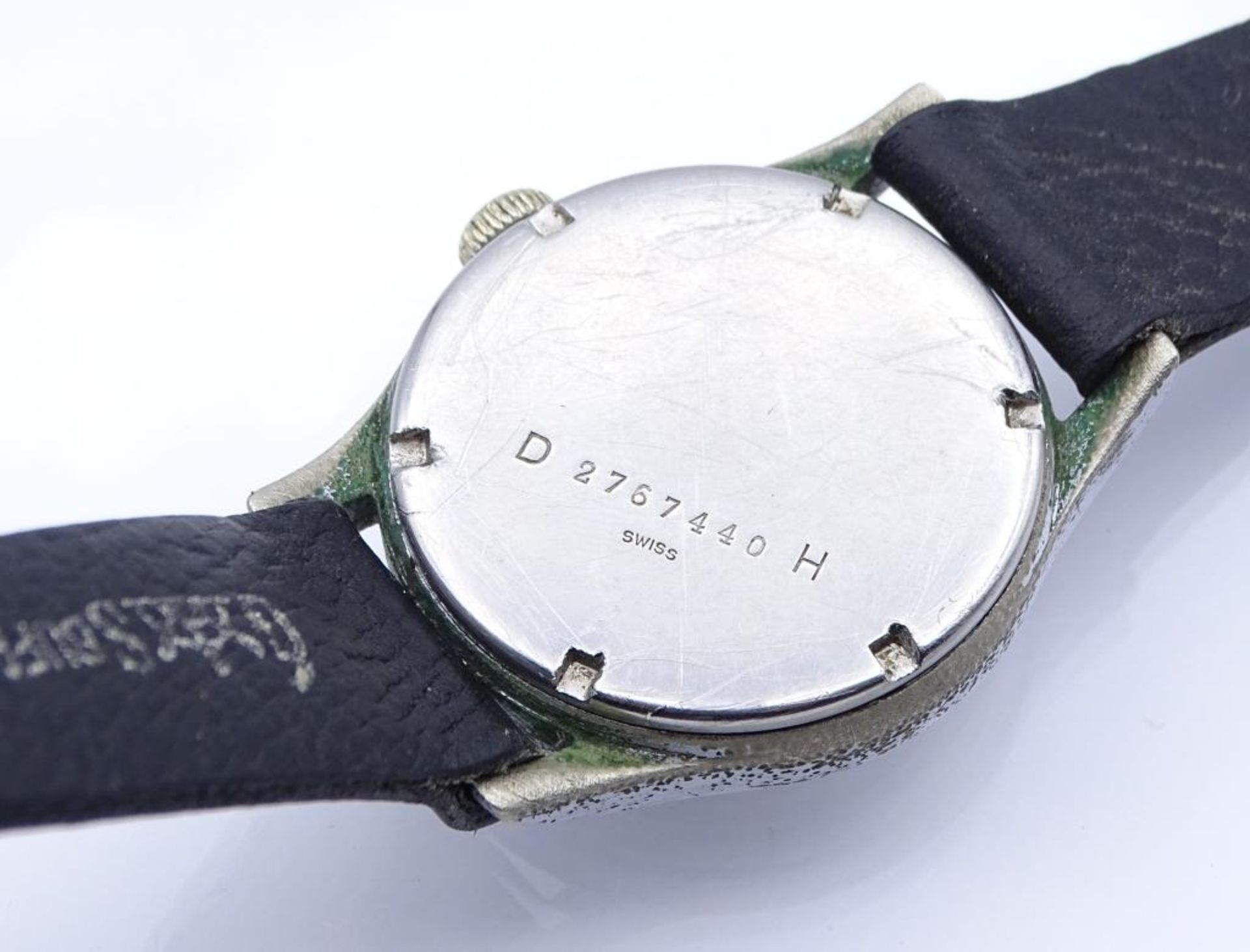 Armbanduhr "Recta",DH,mechanisch,Werk läuft, d-33,2mmAlters-u. Gebrauchsspure- - -22.61 % buyer's - Image 3 of 4