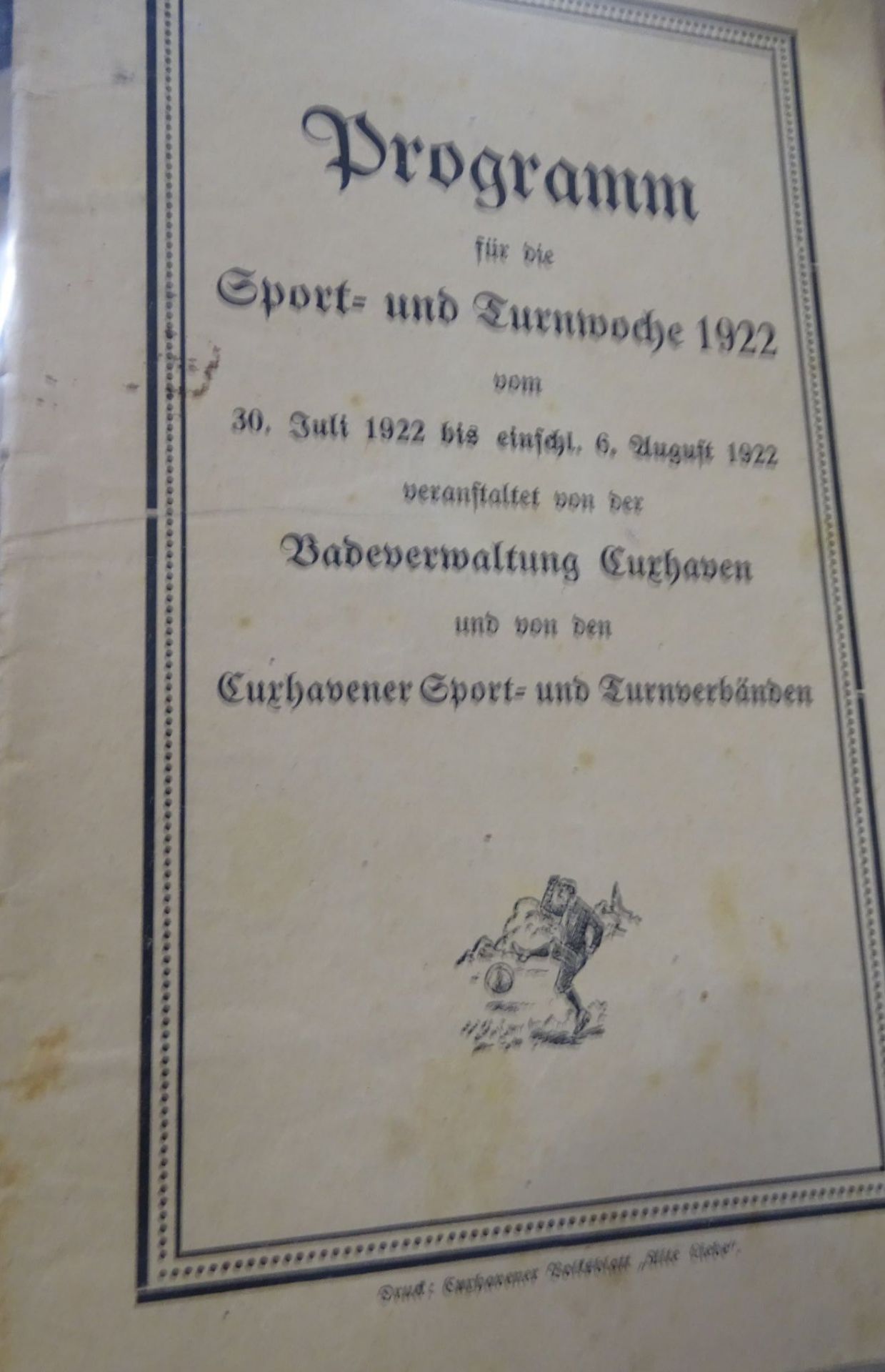 4x Broschüren der Bäderverwaltung etc.um 1920/30, PP Jahresberichte us- - -22.61 % buyer's premium - Bild 5 aus 5