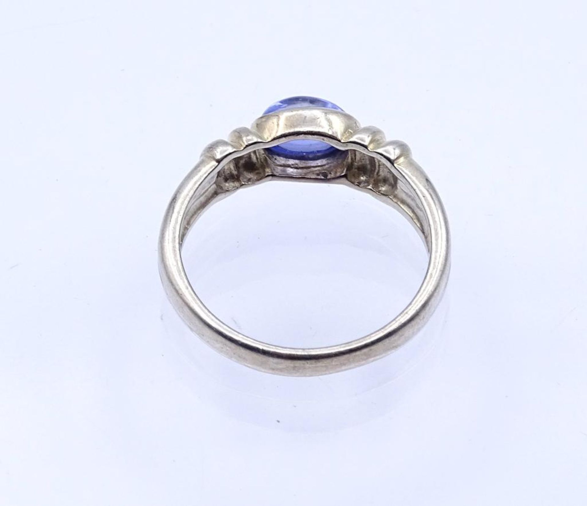 Sterling Silber Ring mit einen Edelstein Cabochon,Silber 925/000, 3,9gr., RG 58- - -22.61 % buyer' - Bild 4 aus 4