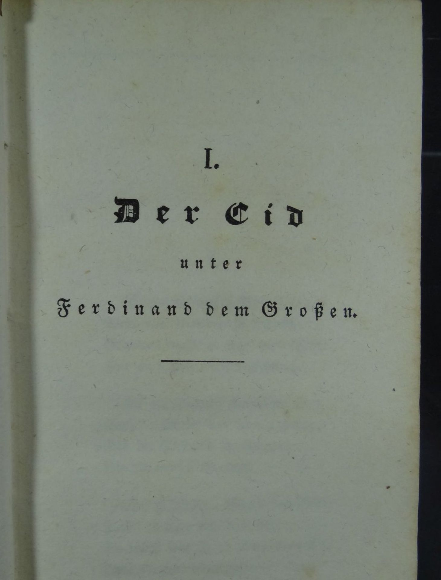 "Der Cid" besungen von J.G.von Herder, 1832, Alters-u. Gebrauchsspuren, Ex libris Ernst C. - Bild 4 aus 6