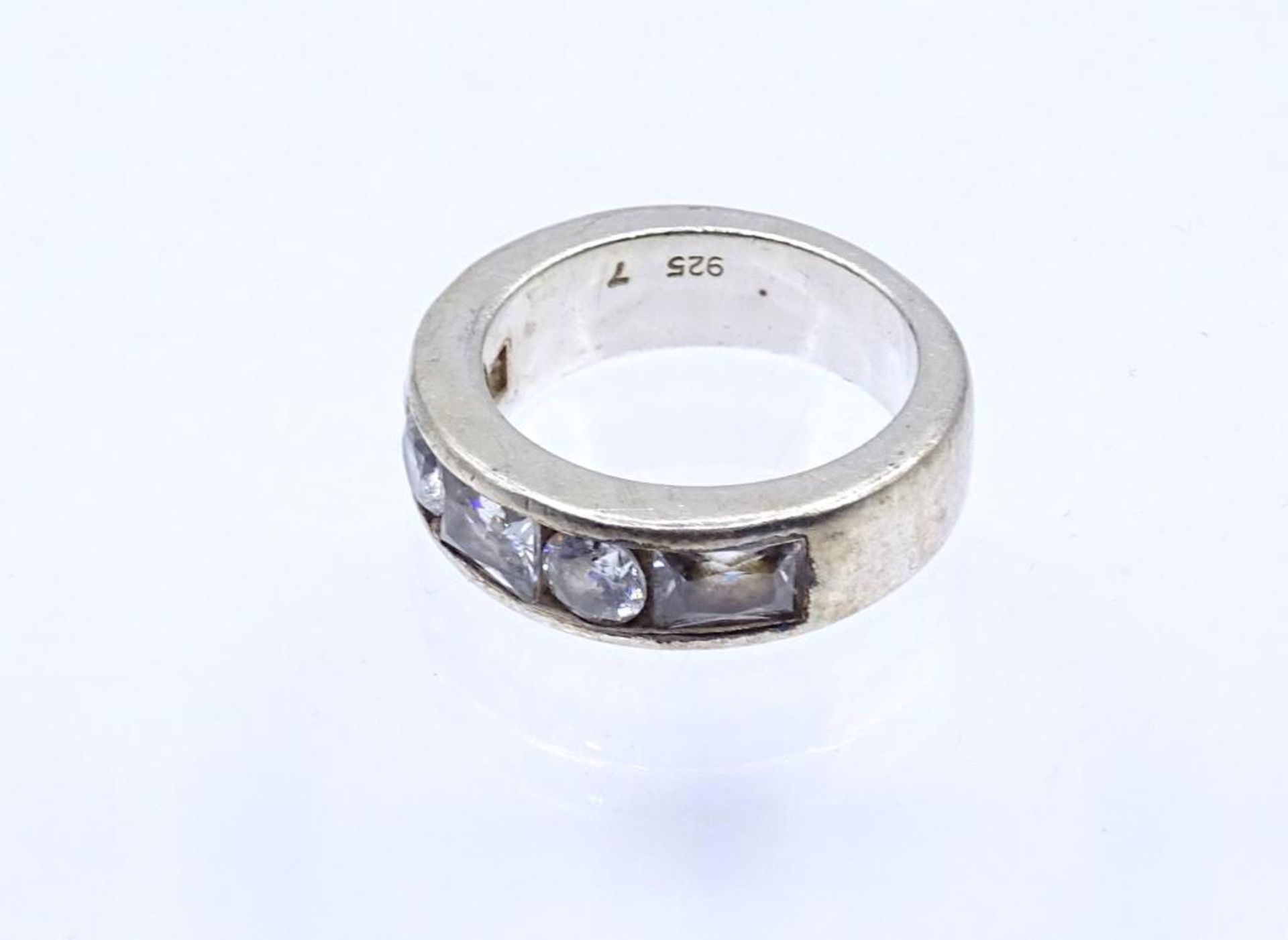 "Esprit", Silber Ring mit Zirkonia, Silber 925/000, 9,1gr., RG 53- - -22.61 % buyer's premium on the - Bild 3 aus 3