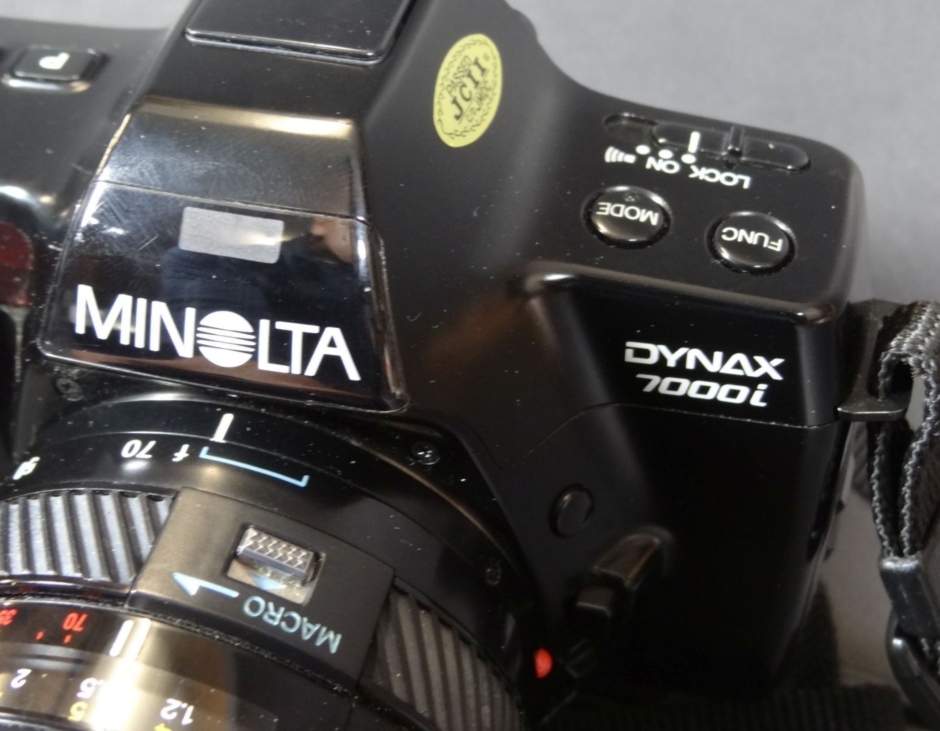 Spiegelreflex-Kamera "Minolta Dynax 7000" in Tasche mit Zubehö- - -22.61 % buyer's premium on the - Bild 3 aus 7