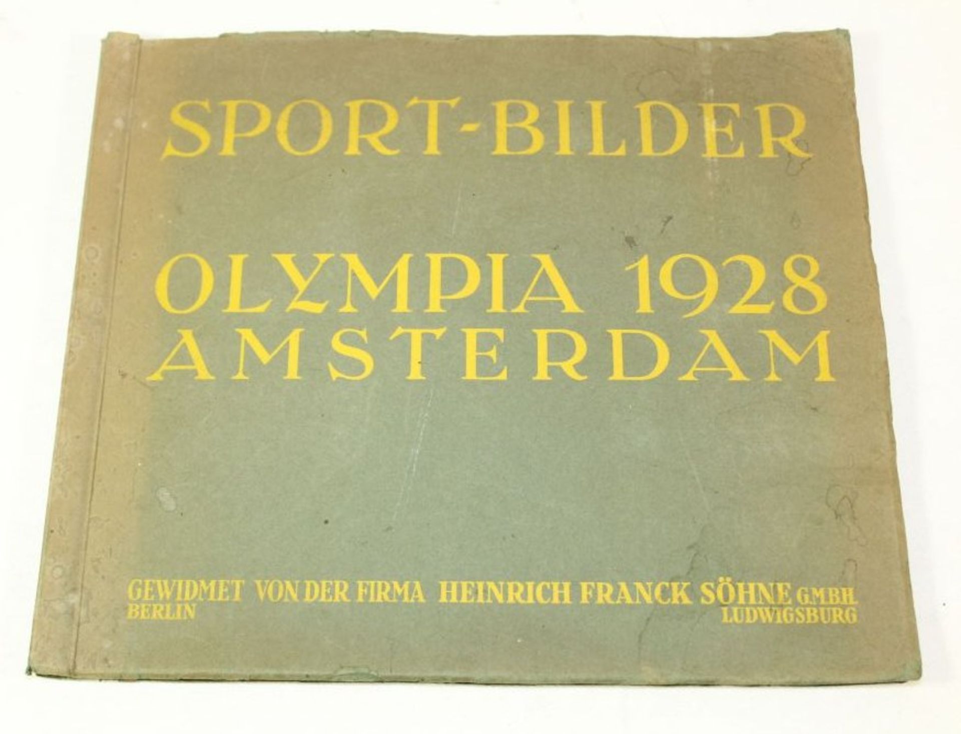 Sammelalbum "Olympia 1928", komplett.- - -22.61 % buyer's premium on the hammer priceVAT margin