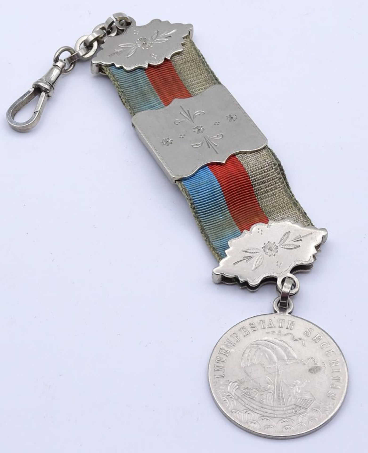 Studenenzipfel mit Medaille "in tempestate securitas",1896- - -22.61 % buyer's premium on the hammer - Bild 3 aus 4