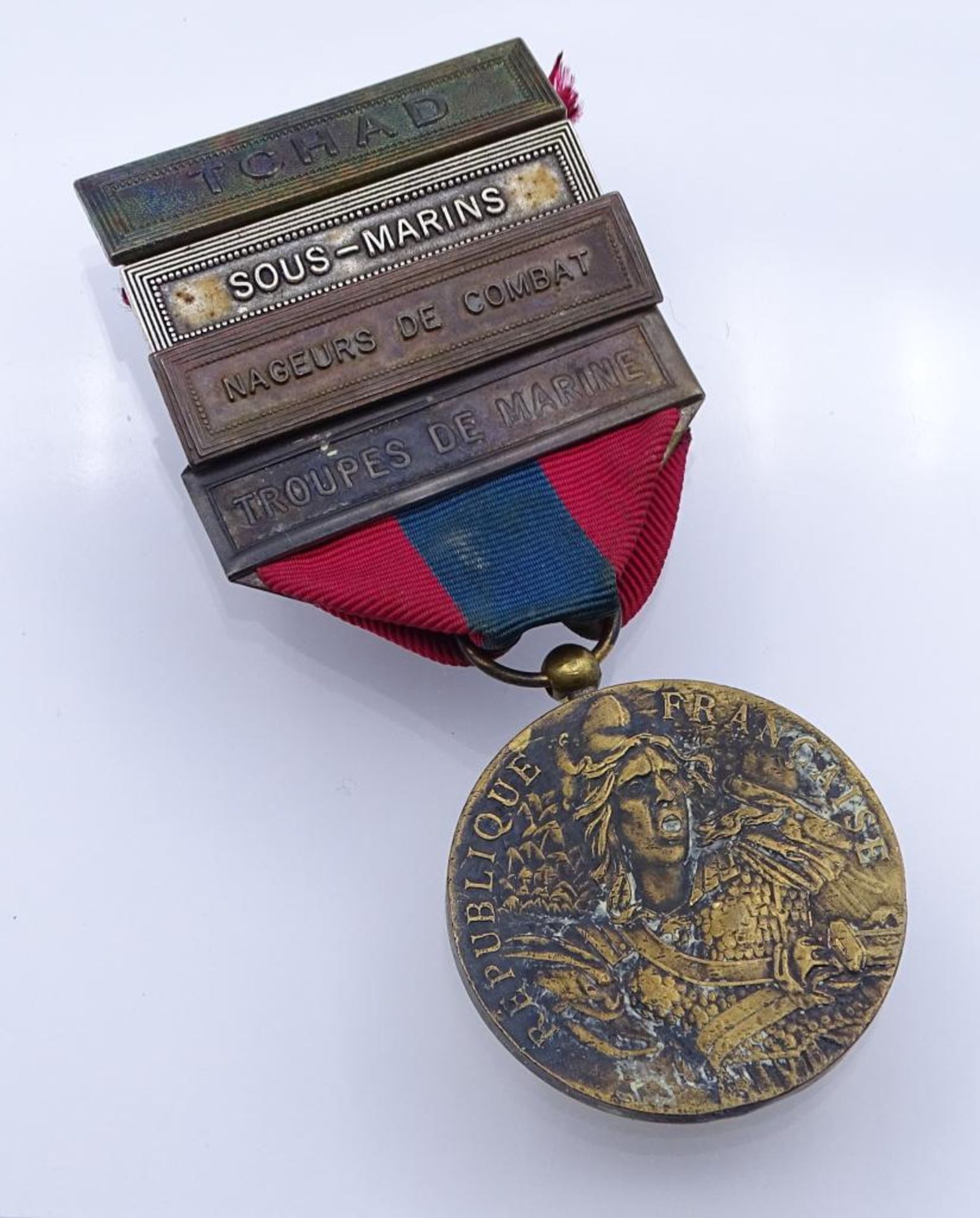 Medaille der Landesverteidigung-Fremdenlegion franz.Armee Tätigkeiten: Seetruppen, Kampfschwimmer,