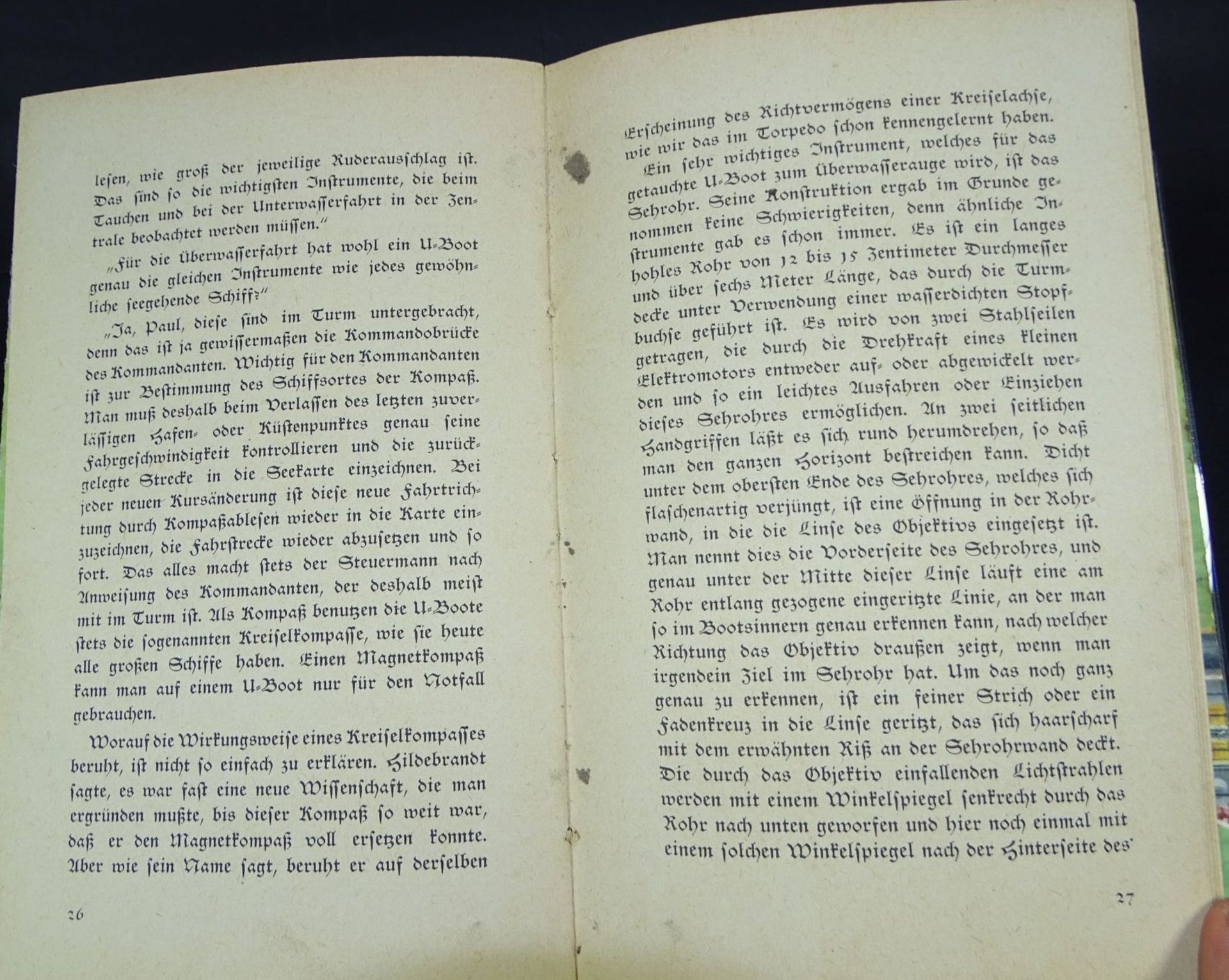 Korv. Kpt. Bartsch "Was jeder vom deutschen U-Boot wissen muss" 1940, mit einigen Fotos u. - Bild 6 aus 6