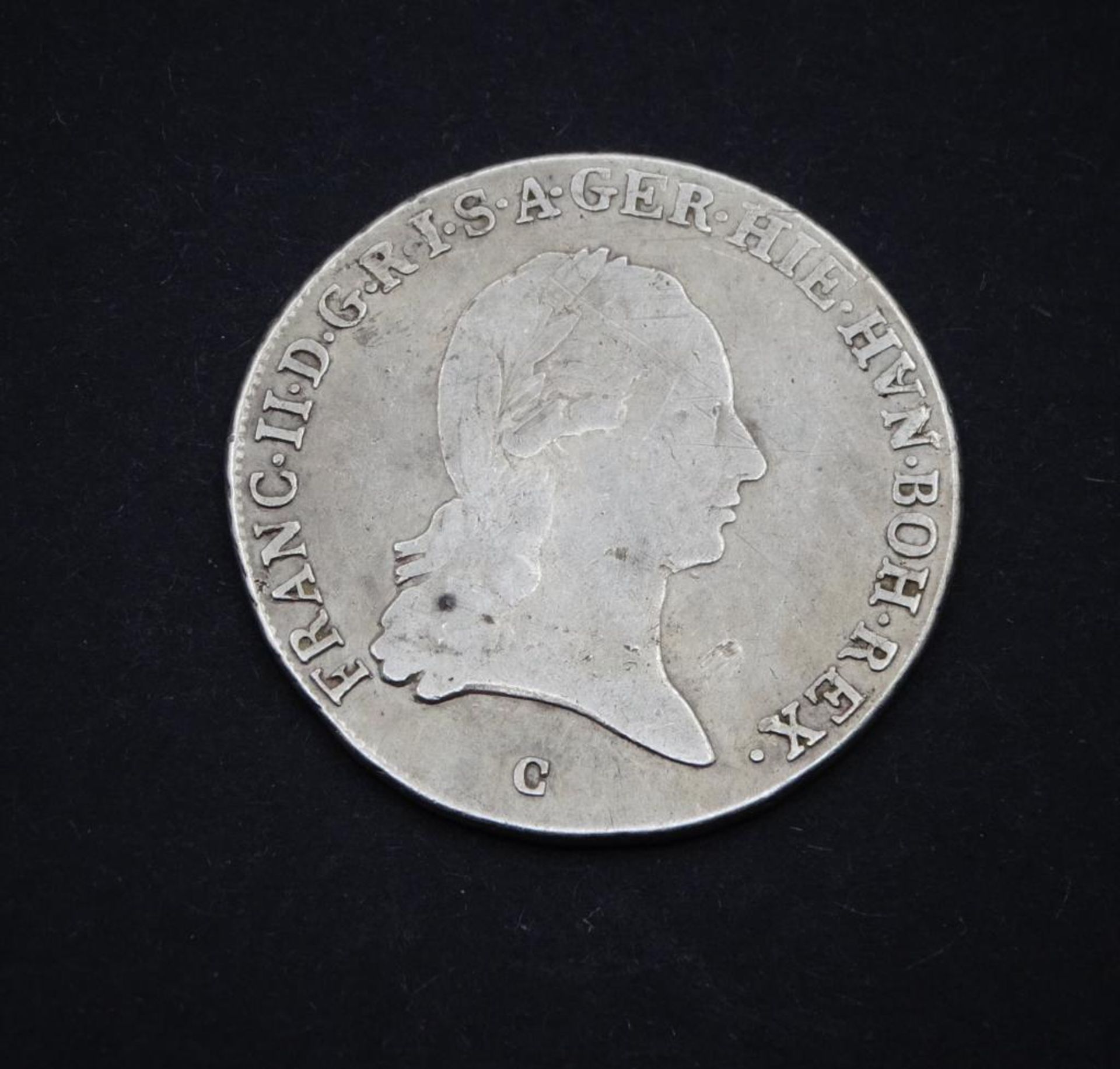 Kronenthaler Österreich Kaiser Franz II 1797 , 7,27gr., d- 28,8m- - -22.61 % buyer's premium on - Bild 2 aus 2