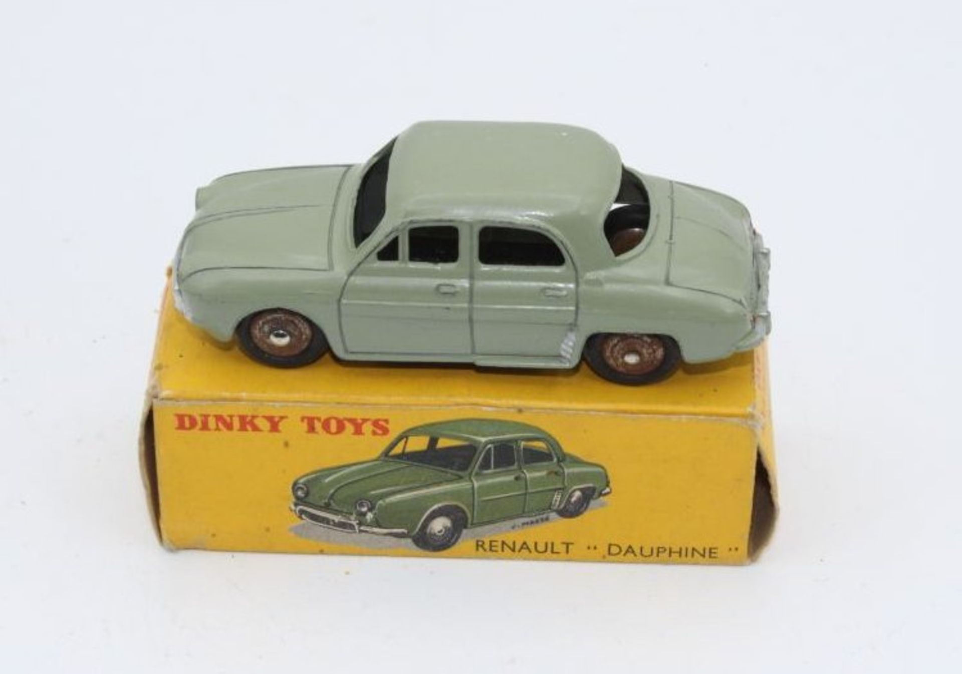 Dinky Toys "Renault Dauphine", Frankreich, 1:43, orig. Karton, Altersspuren.- - -22.61 % buyer's